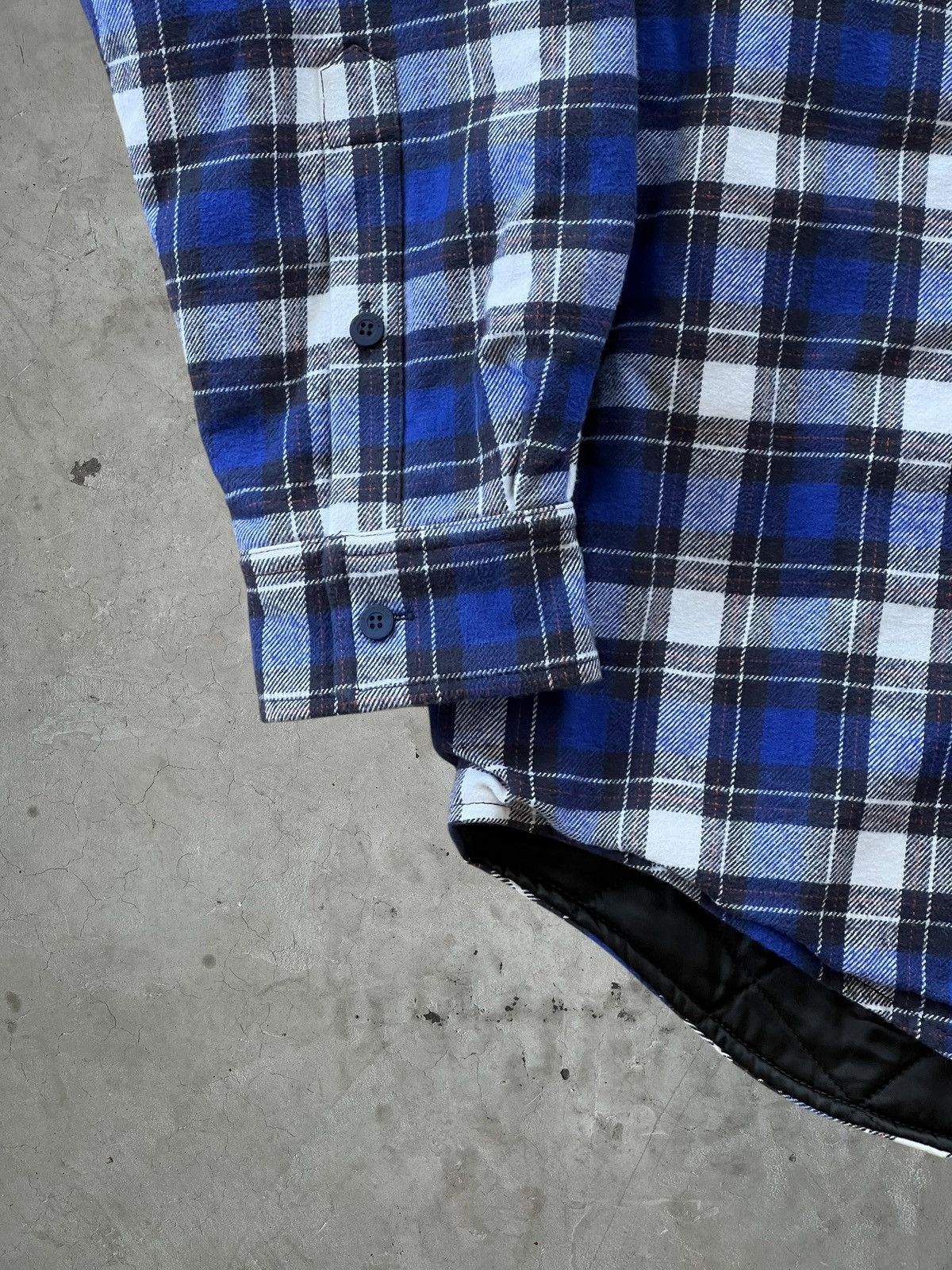 Balenciaga Balenciaga Quilt Lined Flannel Size US XL / EU 56 / 4 - 5 Thumbnail