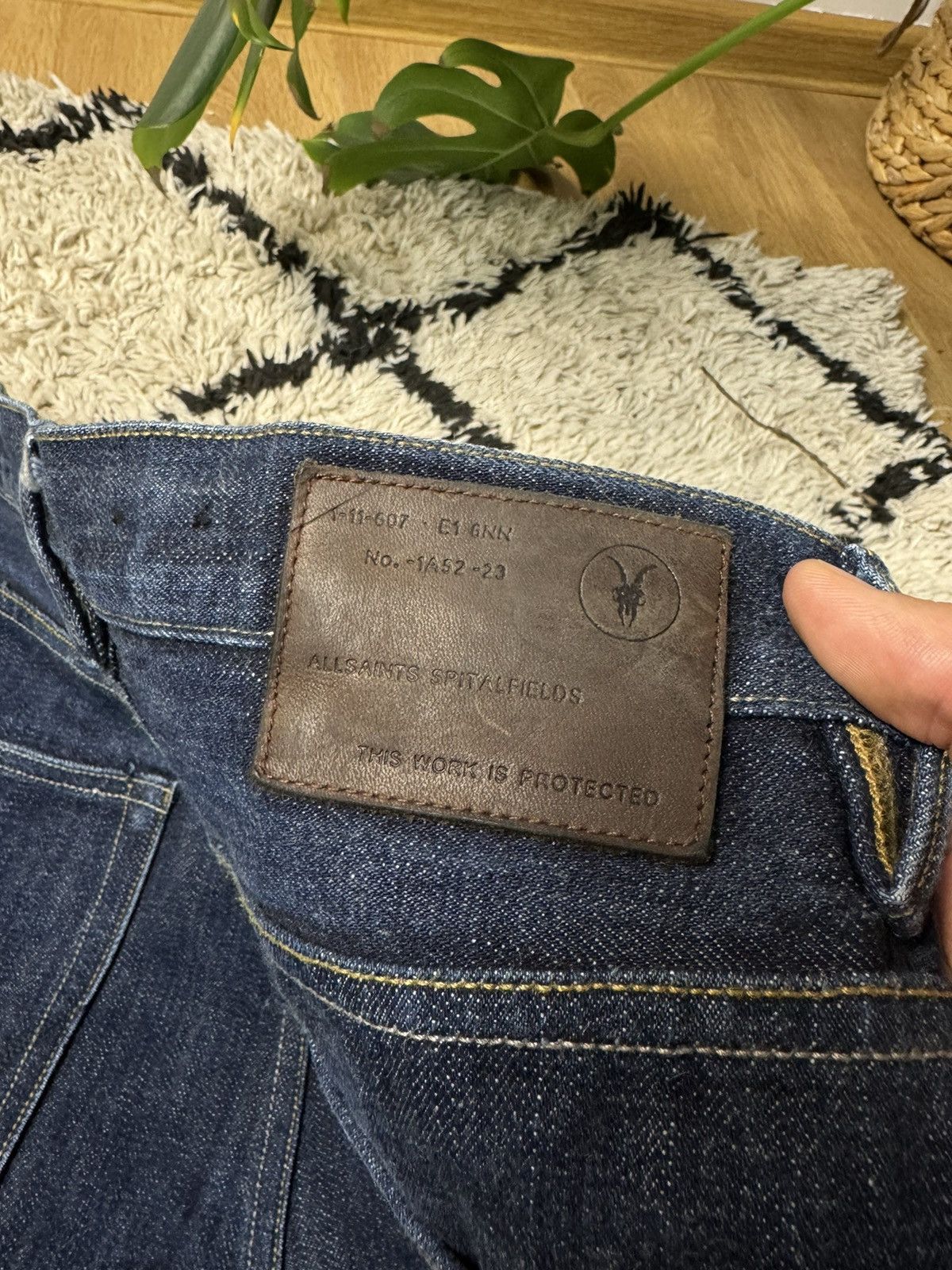 Allsaints × Japanese Brand AllSaints Selvedge denim jeans Size US 32 / EU 48 - 13 Thumbnail