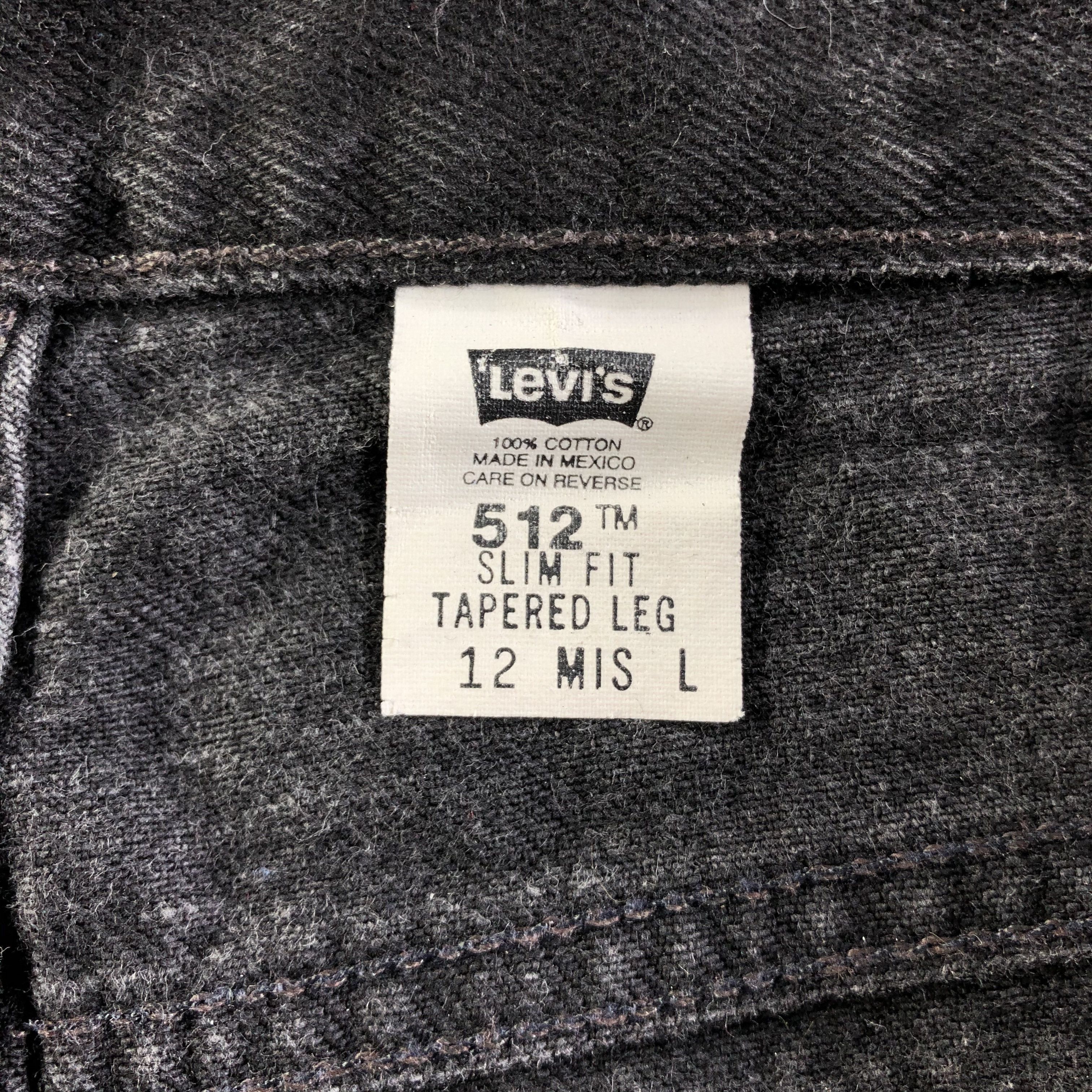 Levi's Vintage 90s Levis 512 Jeans-J4166 Size US 31 - 10 Thumbnail