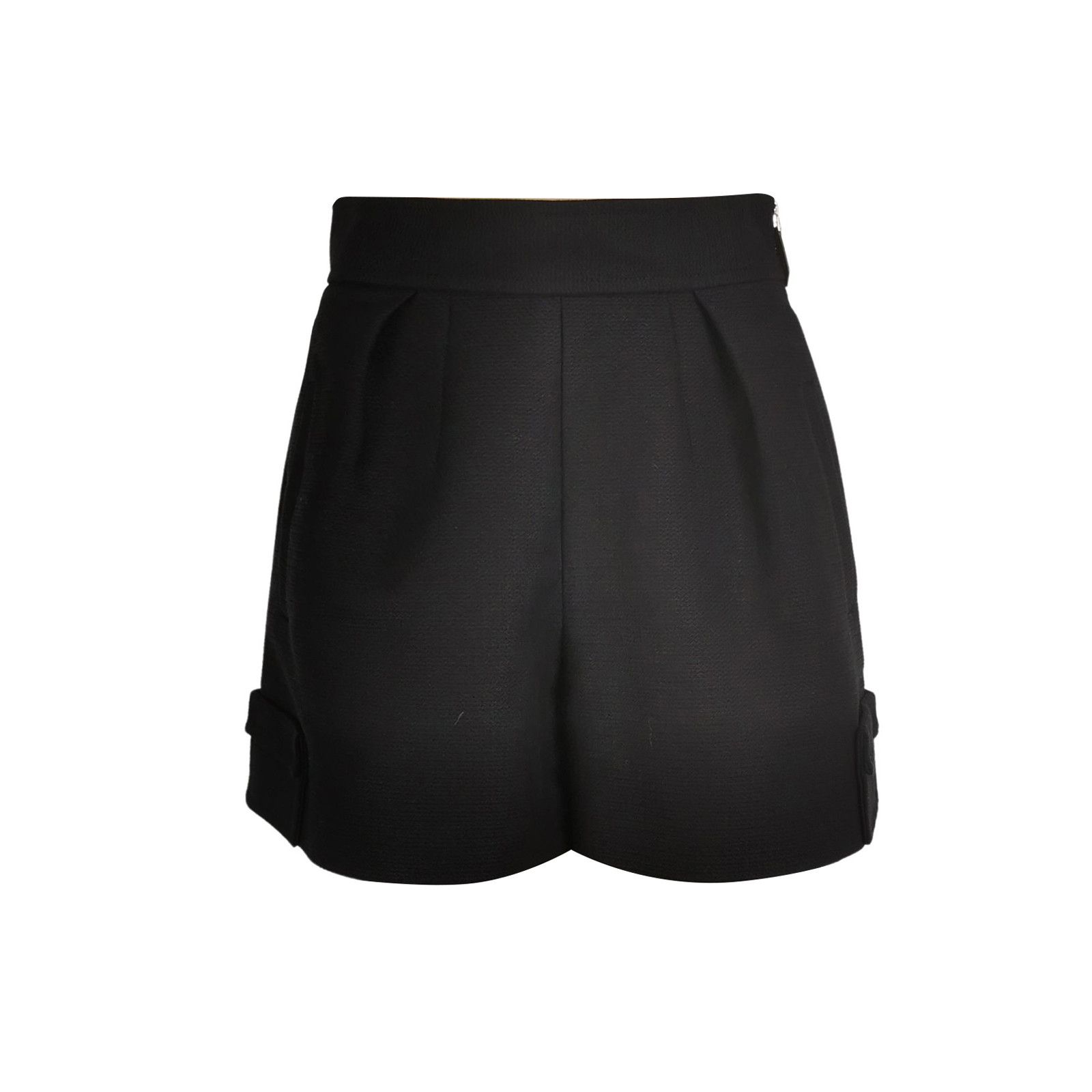 Louis Vuitton Louis Vuitton Silk Blend Zippered Shorts Size 38 Size 27" / US 4 / IT 40 - 1 Thumbnail