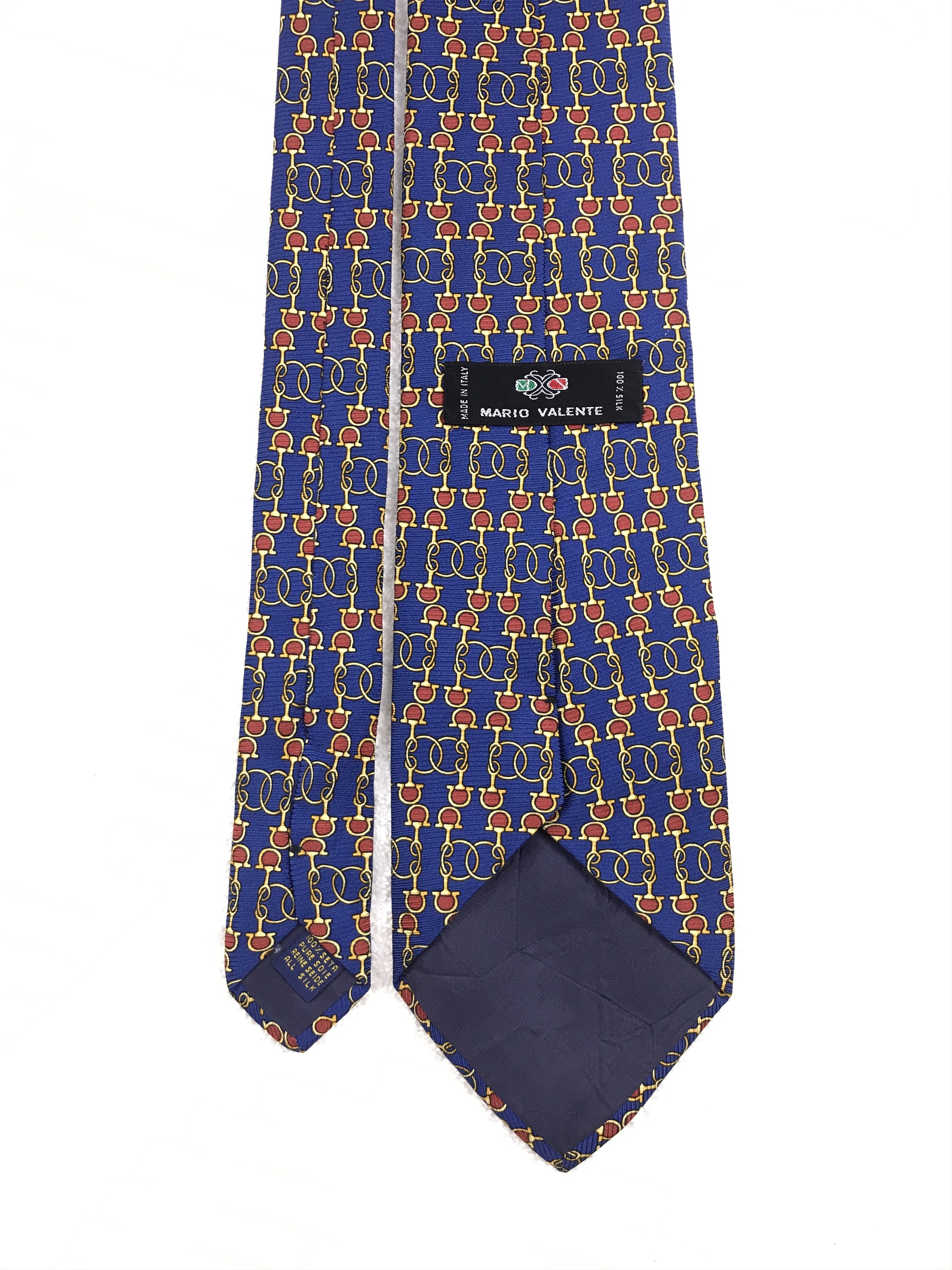 Vintage Vintage Mario Valente Silk Necktie Size ONE SIZE - 4 Thumbnail