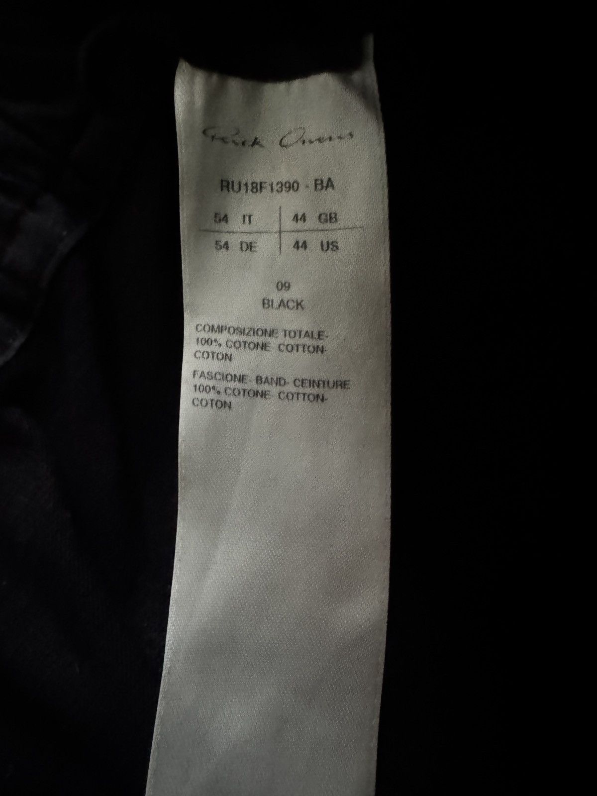 Rick Owens Mastadon joggers Size US 34 / EU 50 - 10 Thumbnail