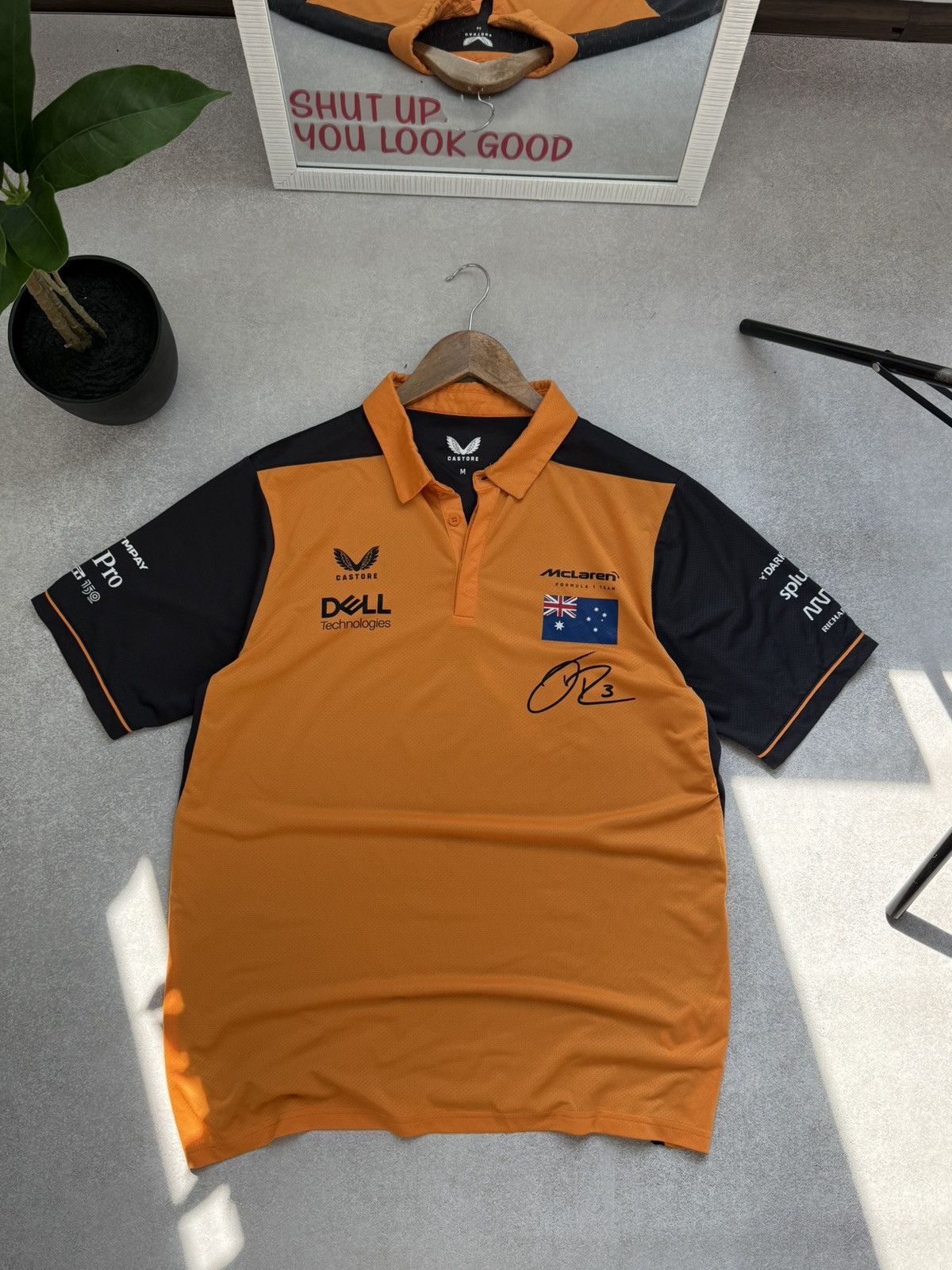 Malcolm McLaren McLaren Castore Formula 1 Team Shirt Mens Polos F1 Racing Size US M / EU 48-50 / 2 - 2 Thumbnail