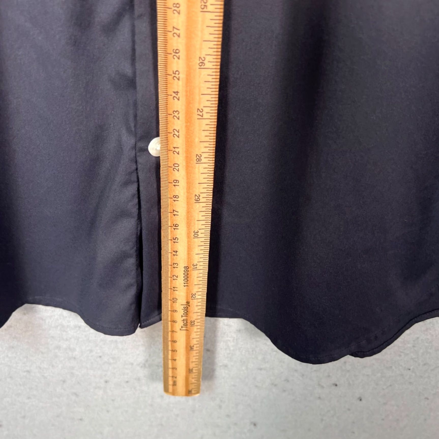 Bonobos Bonobos Mens XL Button-Up Short Sleeve Black Cotton Shirt Regular Fit Size US XL / EU 56 / 4 - 6 Thumbnail