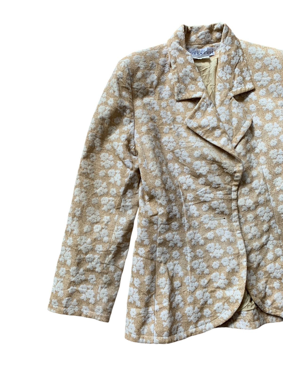 Designer × Givenchy 🔥VTG GIVENCHY FLORAL SUIT JACKETS Size M / US 6-8 / IT 42-44 - 3 Thumbnail