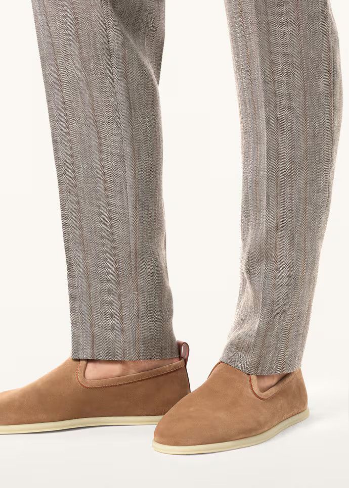 Loro Piana o1srvl11e1025 FAN1318 Venice Walk Loafers in Brown Size US 9 / EU 42 - 7 Thumbnail