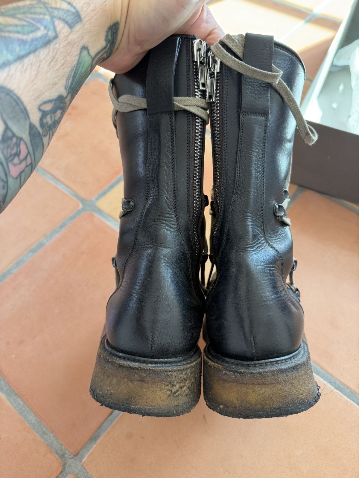 Rick Owens Creeper Boots FW17 Size US 9 / EU 42 - 6 Thumbnail