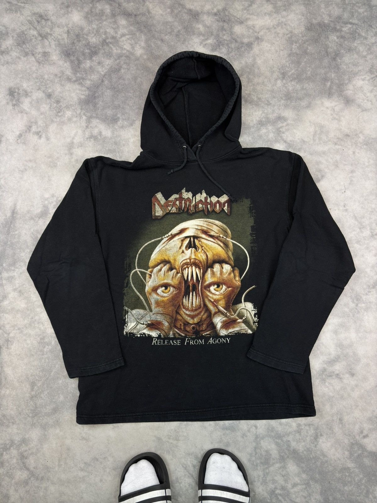 Band Tees Destruction Vintage Band Rock Metal 90s Graphic Rare Nirvana Size US L / EU 52-54 / 3 - 1 Thumbnail