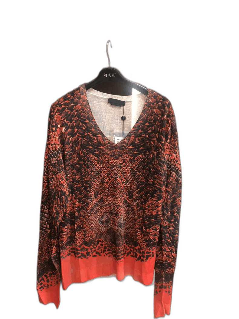 Alexander McQueen McQueen Skull Snake Pattern Wool Sweater Size US S / EU 44-46 / 1 - 1 Thumbnail