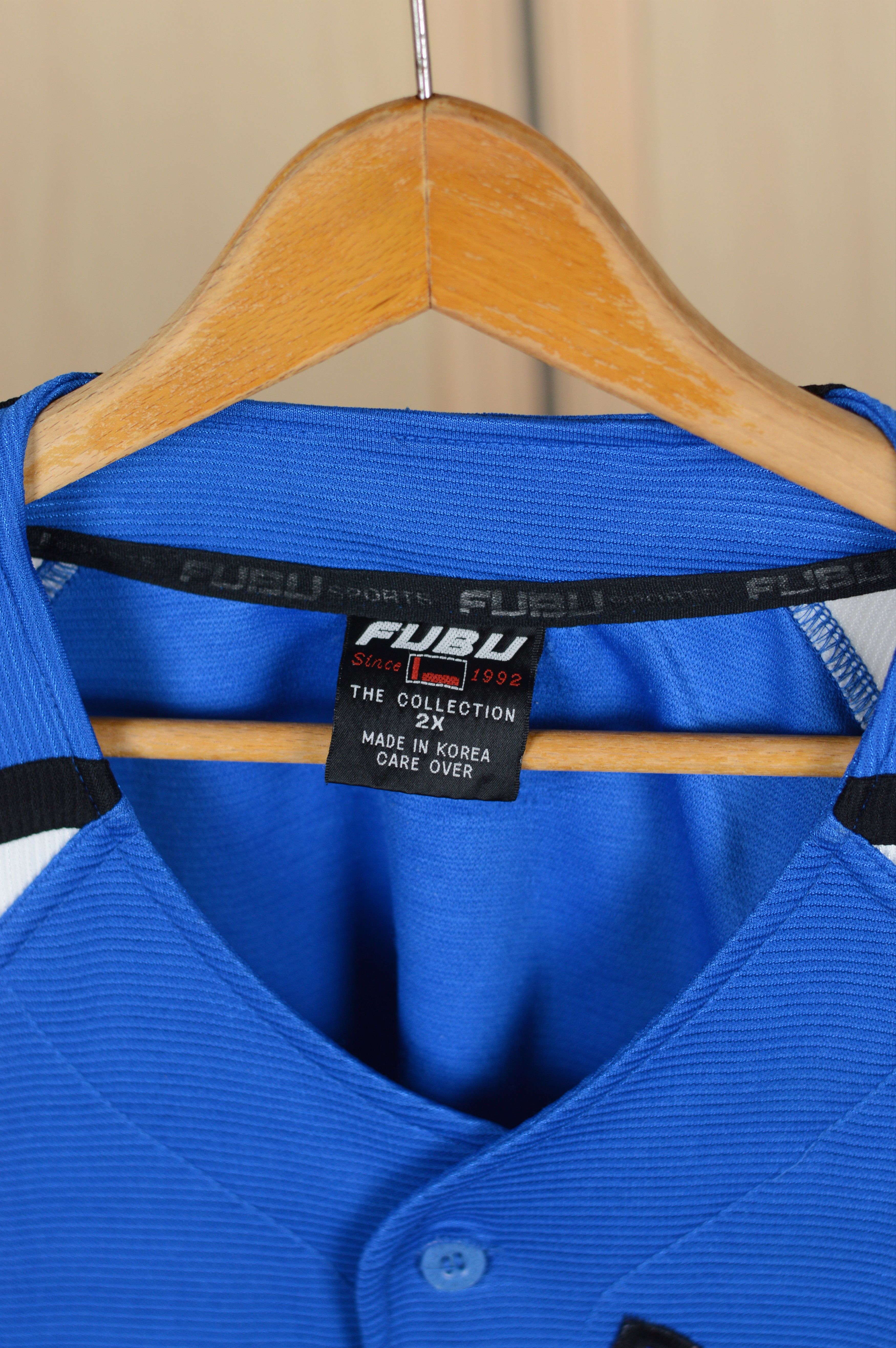Fubu Vintage Fubu 05 Baseball Jersey Shirt 90s Rap Tee Hip Hop Size US XXL / EU 58 / 5 - 3 Thumbnail