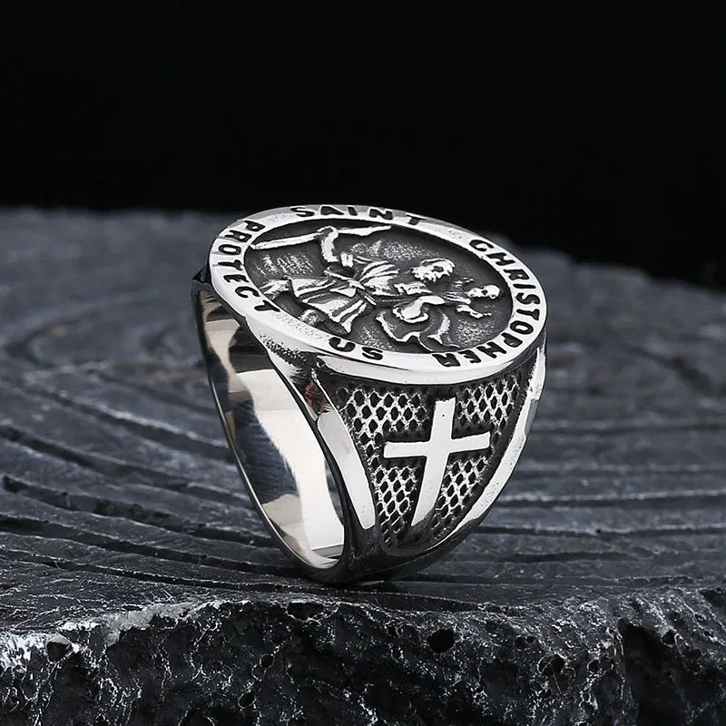 Japanese Brand × Jewelry × Vintage Christopher Ring Size ONE SIZE - 4 Thumbnail