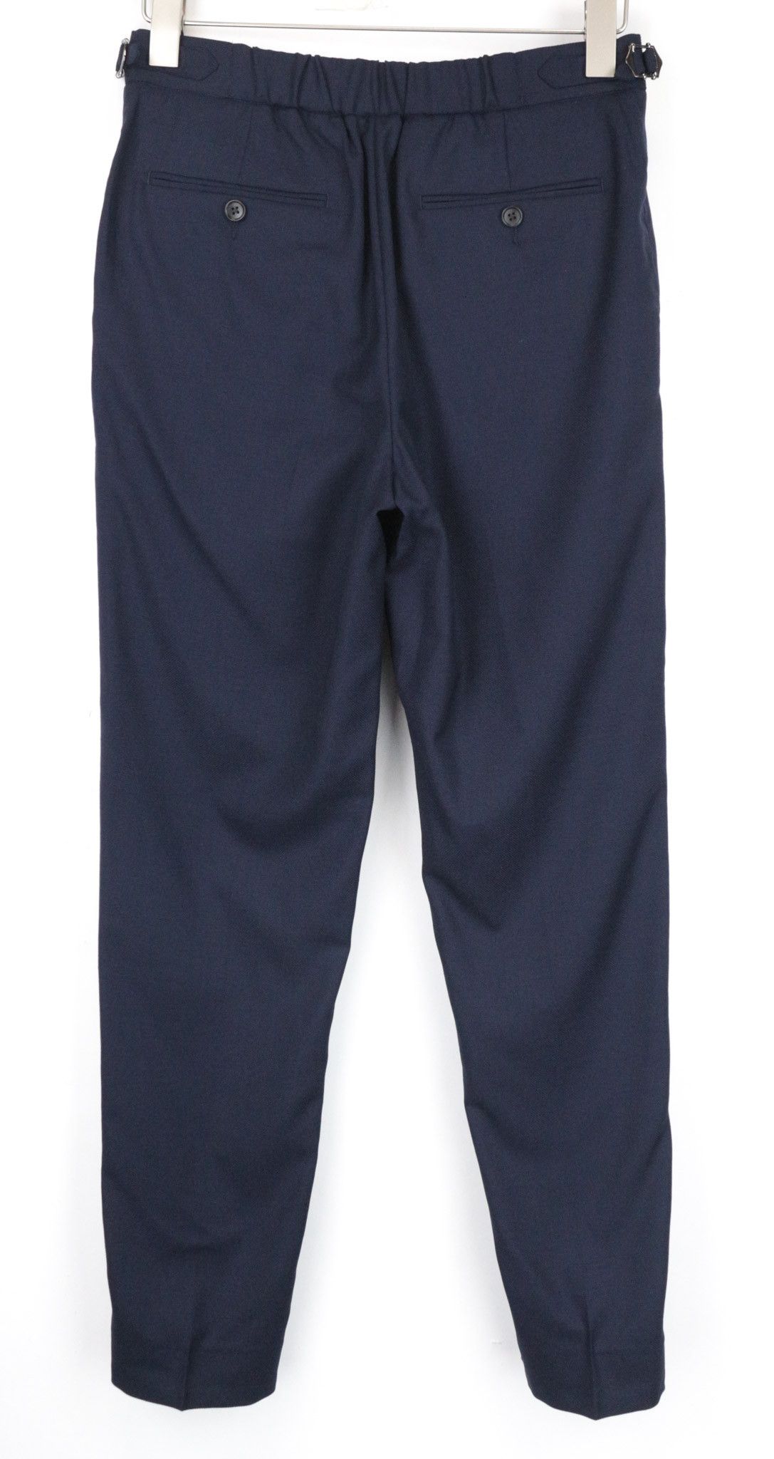 HAVANA PATCH UK36R Slim Unlined Wool Stretch Blue 68288