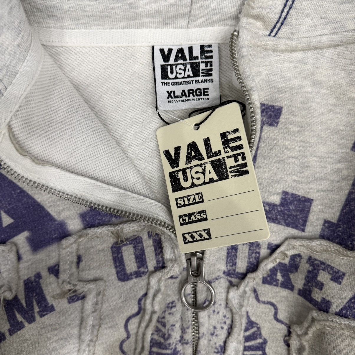 Vale Vale Forever Army Zip-Up Hoodie Dirty Grey Size US XL / EU 56 / 4 - 3 Thumbnail