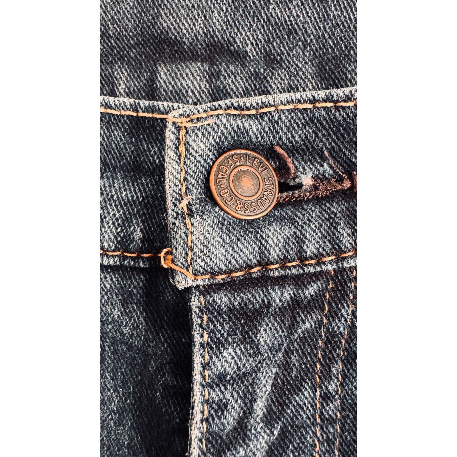 Levi's Mens Levis 505 W 32 L 34 Blue Jeans Size US 32 / EU 48 - 6 Thumbnail
