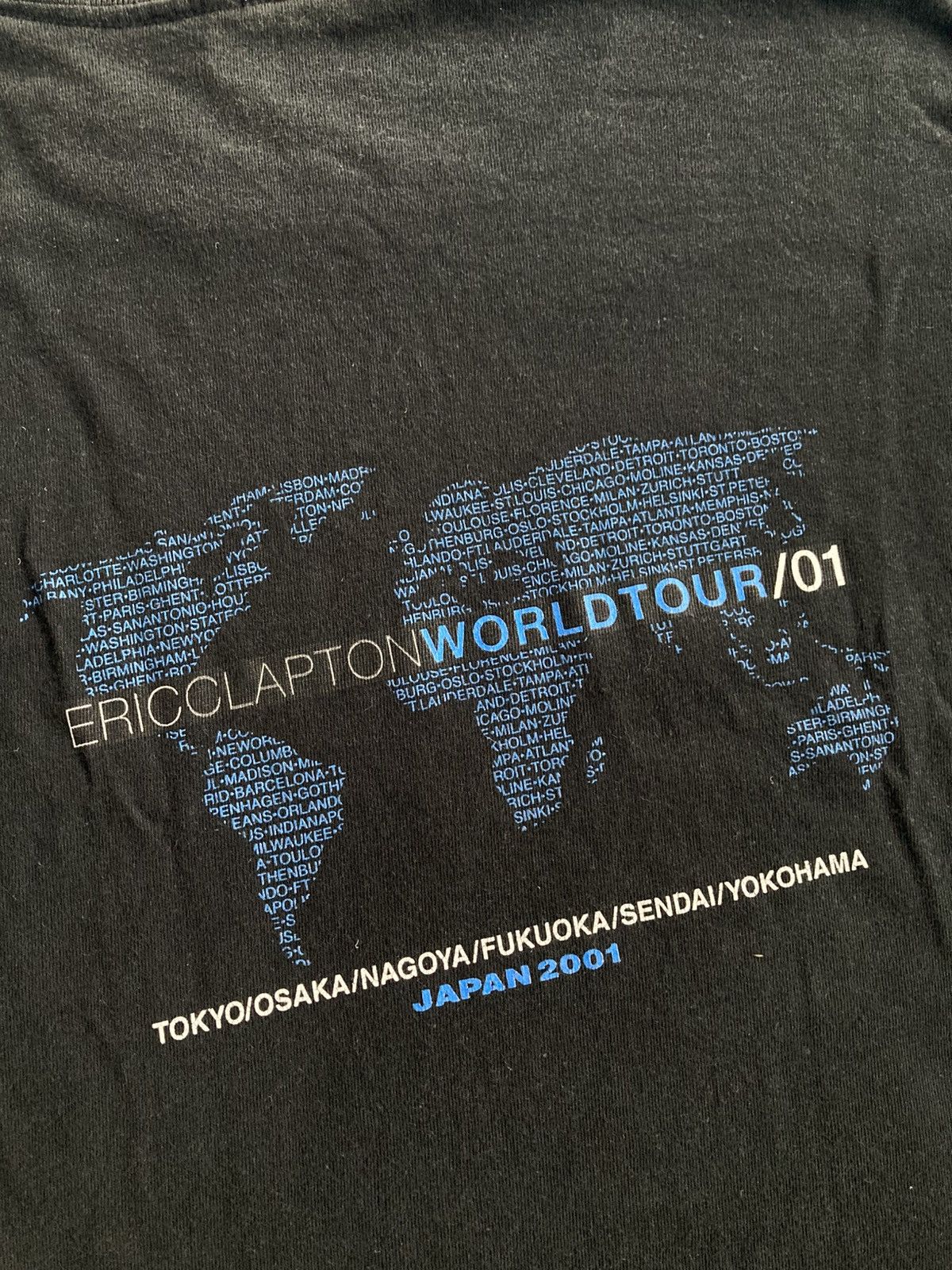 Vintage FREESHIPPING🔥Vintage World Tour Eric Clapton Size US M / EU 48-50 / 2 - 5 Thumbnail