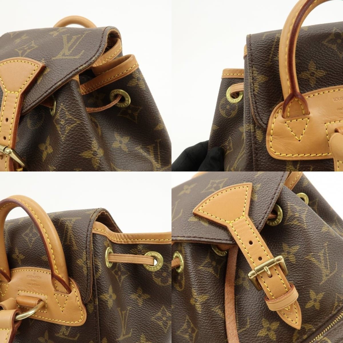 Louis Vuitton Louis Vuitton Monogram Mini Montsouris Backpack Size ONE SIZE - 6 Thumbnail