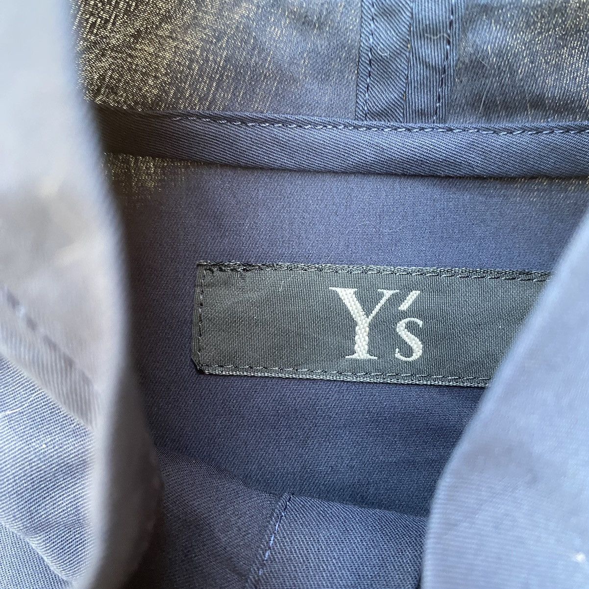Yohji Yamamoto Y’s Mock Neck Shirt Size US M / EU 48-50 / 2 - 5 Thumbnail