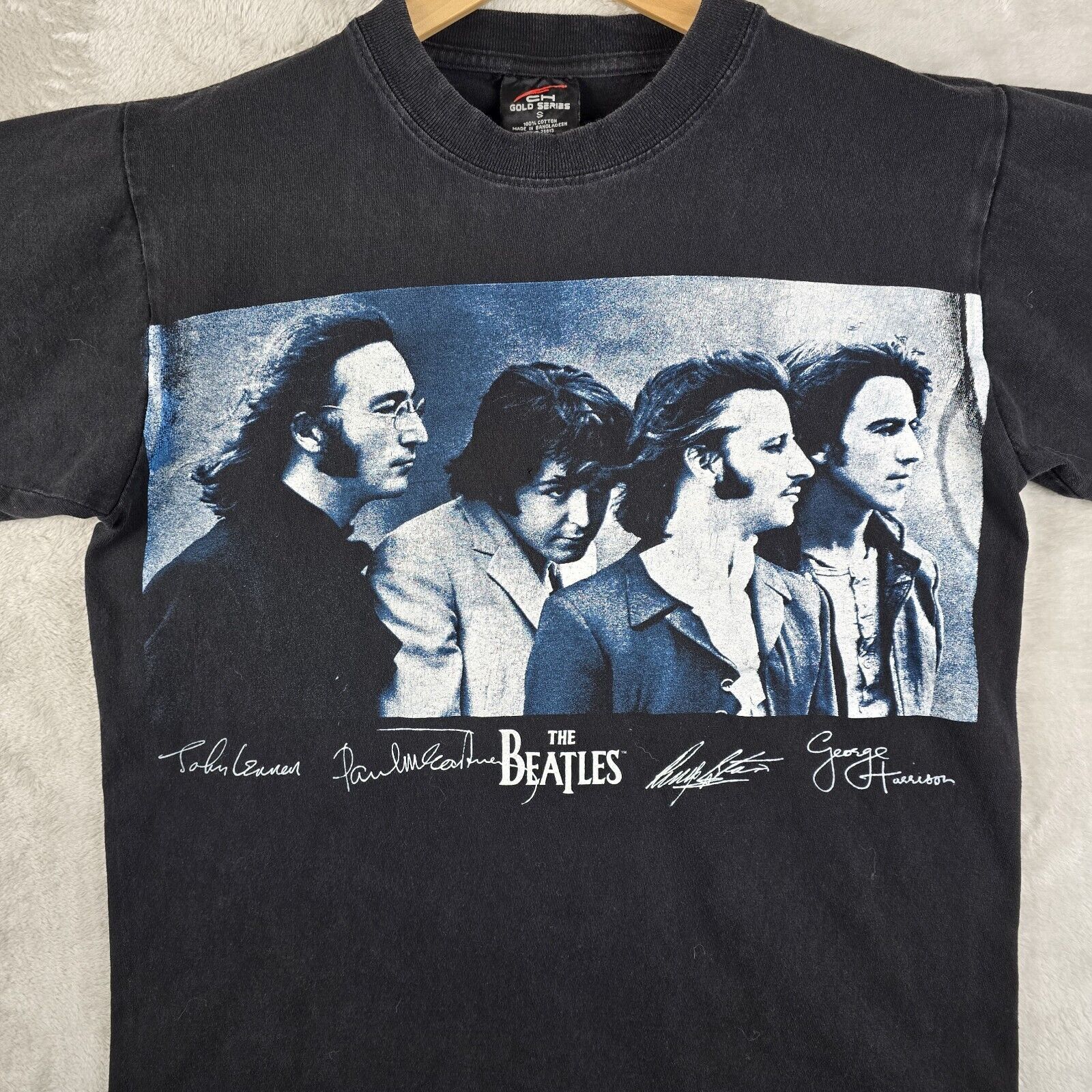 Other Vintage The Beatles Shirt Small Gold Series Band Tee Y2K Size US S / EU 44-46 / 1 - 3 Thumbnail