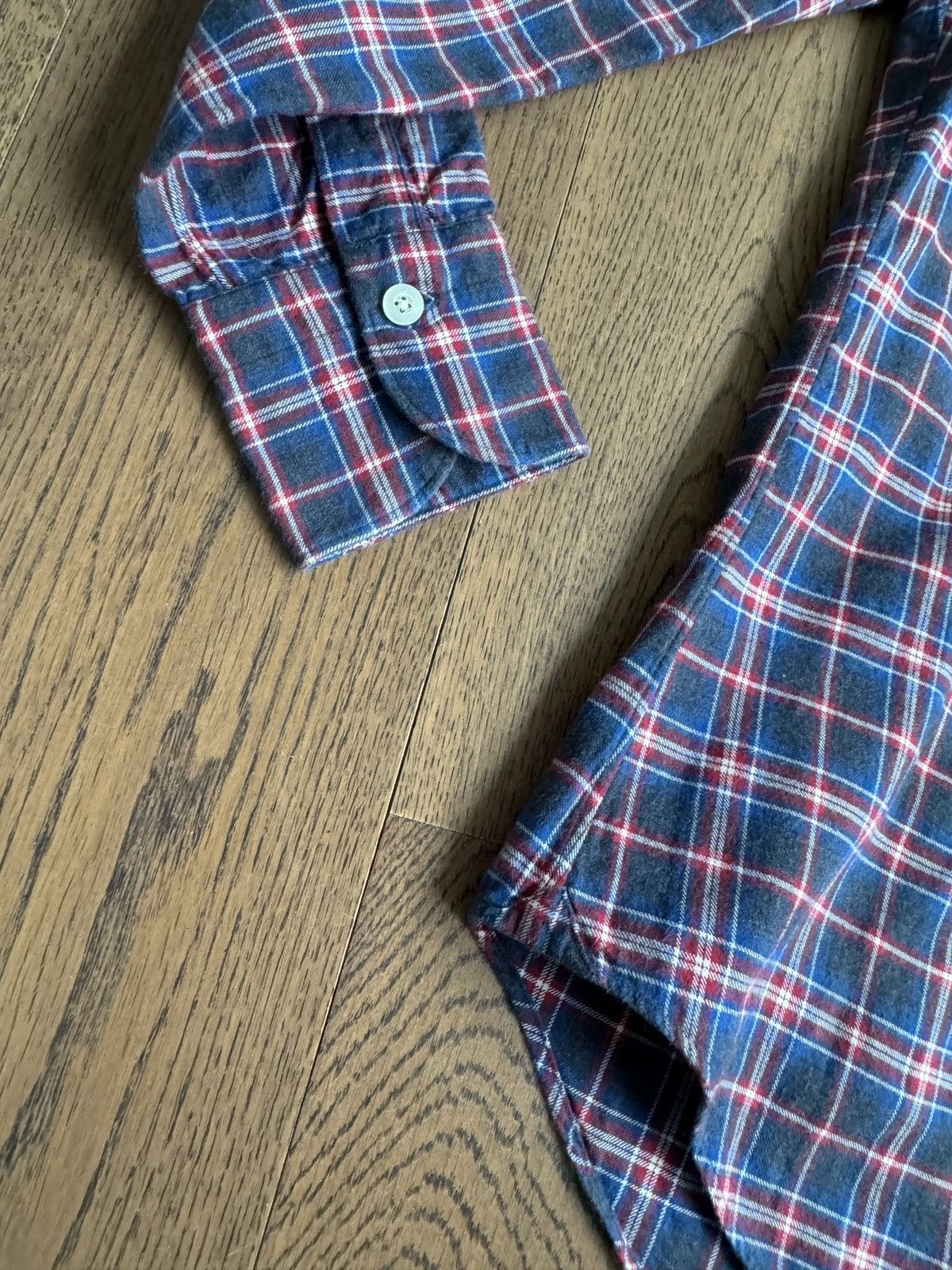 Ring Jacket Elento by Ring Jacket Japan Made Mens Cotton Check Shirt Size US S / EU 44-46 / 1 - 10 Thumbnail