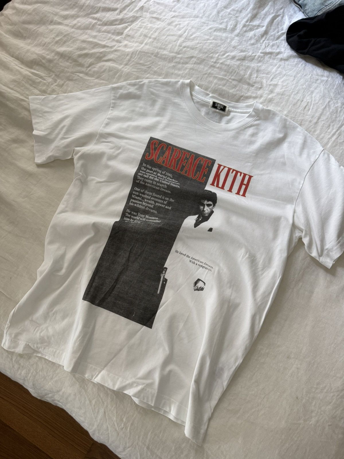 Kith Kith x Scarface film poster vintage tee white Size US L / EU 52-54 / 3 - 1 Thumbnail