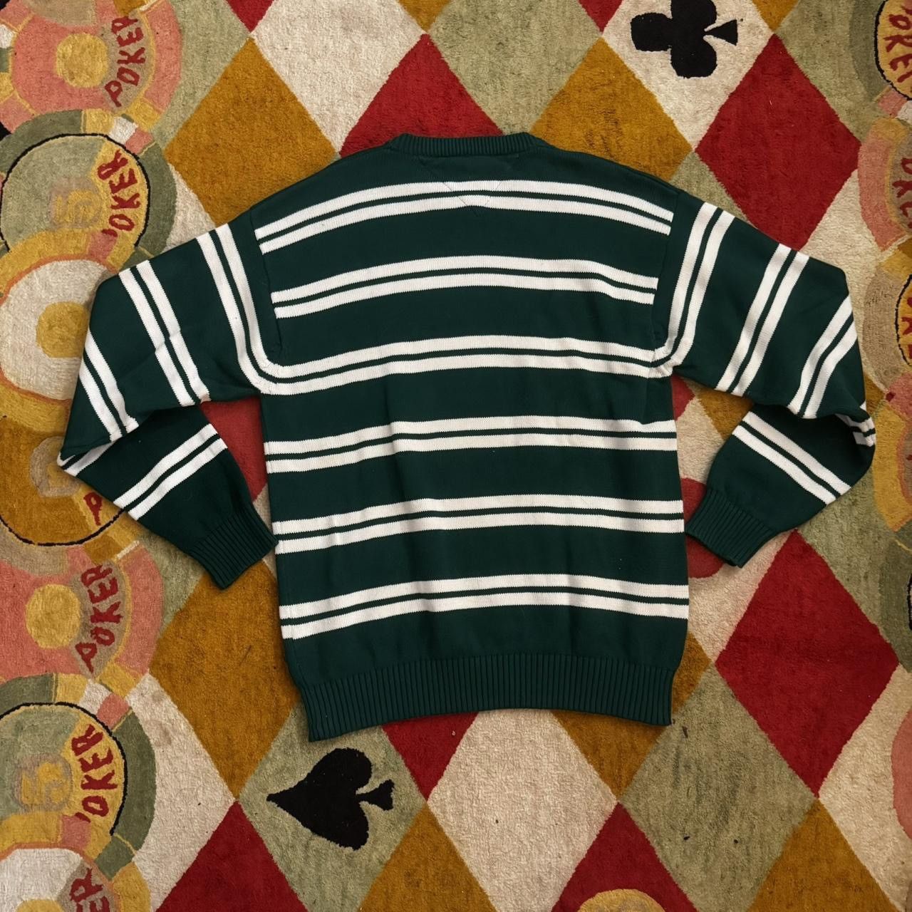 Tommy Hilfiger 2000s Tommy Hilfiger Striped sweater Size US XL / EU 56 / 4 - 2 Thumbnail