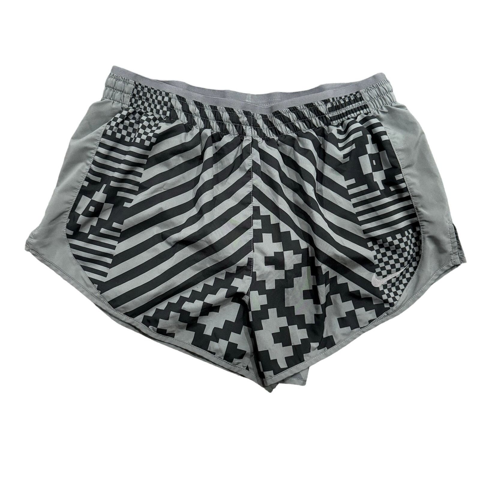 Nike Nike Dri-Fit Running Geometric Shorts in Black, Size M Size 30" / US 8 / IT 44 - 1 Thumbnail