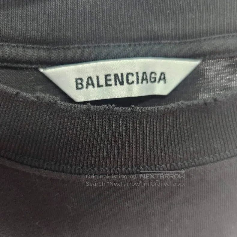 Balenciaga Balenciaga Double-Sided Church Print Black Short Sleeve T- Size US M / EU 48-50 / 2 - 3 Thumbnail