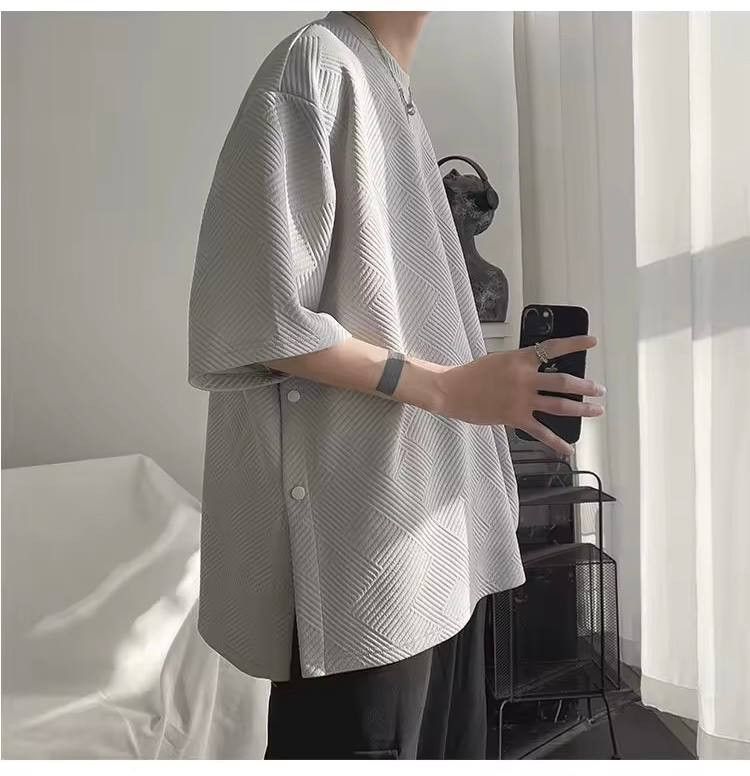 Japanese Brand × Vintage wool T-shirt Size US XL / EU 56 / 4 - 4 Thumbnail