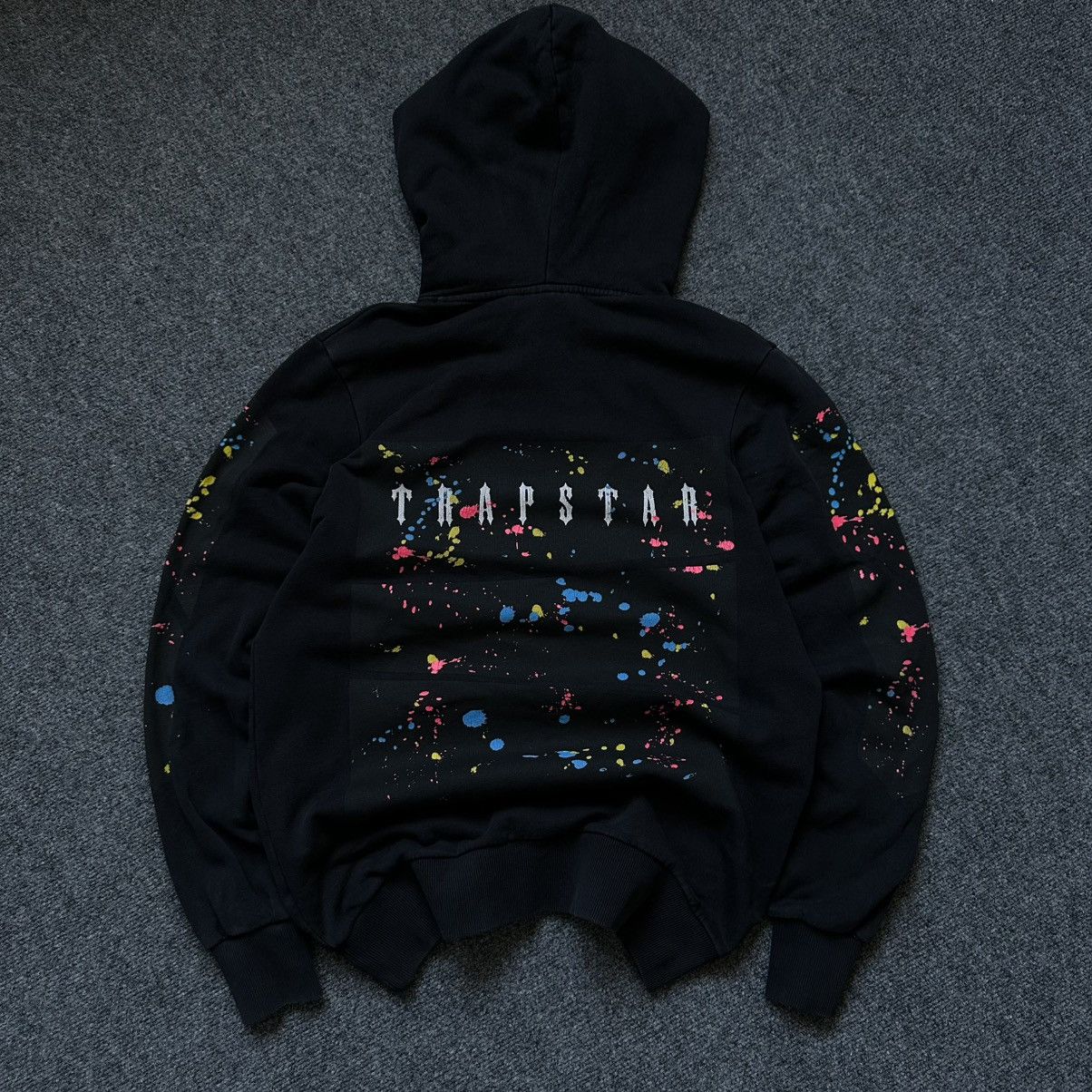 Trapstar London VTG Trapstar Hoodie Size M Big Logo Distressed 00s USA Hype Size US M / EU 48-50 / 2 - 3 Thumbnail