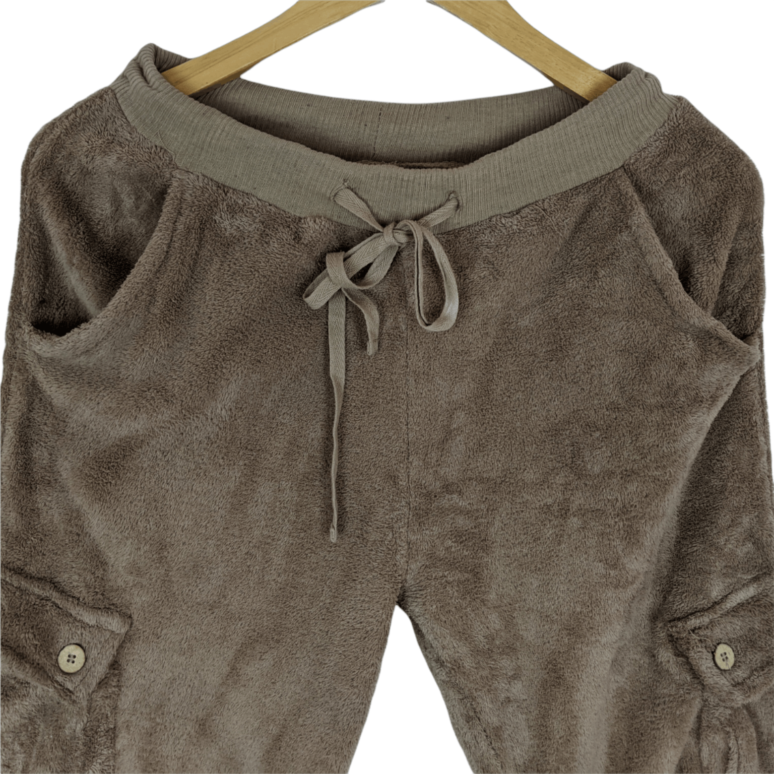 Japanese Brand Vintage Japan Fleece Cargo Sweat Pant Size US 29 - 5 Thumbnail