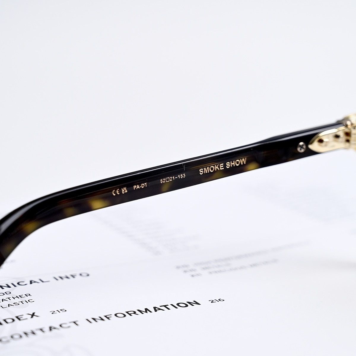 Chrome Hearts CHROME HEARTS SMOKE SHOW GLASSES Size ONE SIZE - 7 Thumbnail