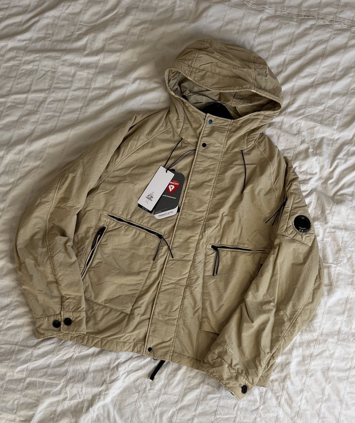 C.P. Company C.P. Company Flatt Nylon Hooded Jacket – Mojave Desert Size US L / EU 52-54 / 3 - 2 Thumbnail