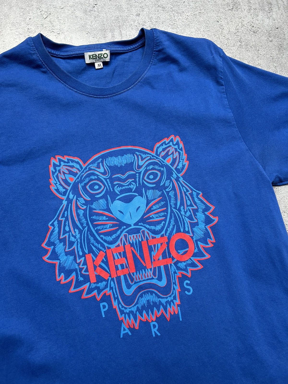 Designer × Kenzo Kenzo Classic Tiger Logo T-Shirt Size US M / EU 48-50 / 2 - 3 Thumbnail