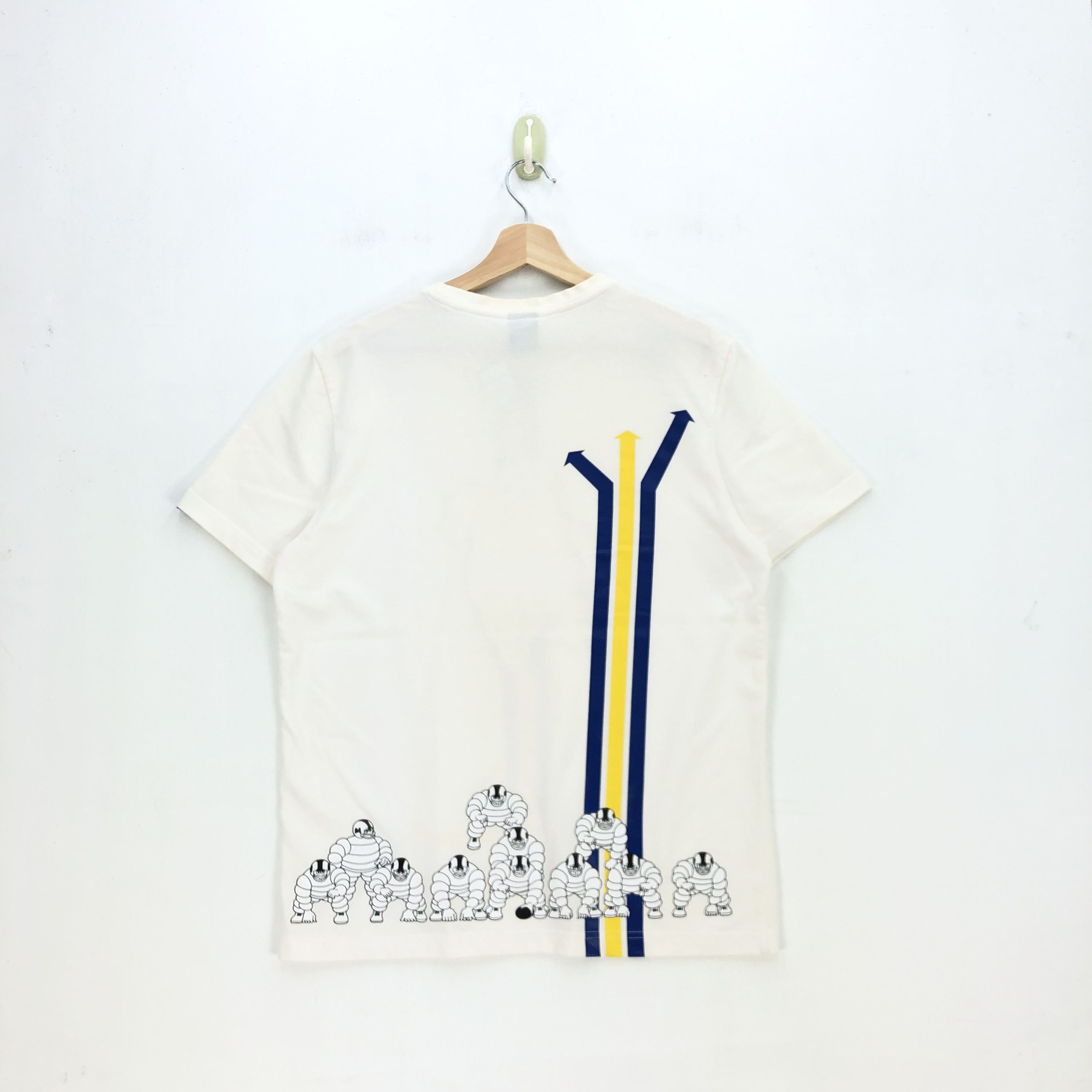 Le Coq Sportif Vintage Le Coq Sportif T Shirt Japanese Michelin 56789 Size US M / EU 48-50 / 2 - 2 Thumbnail