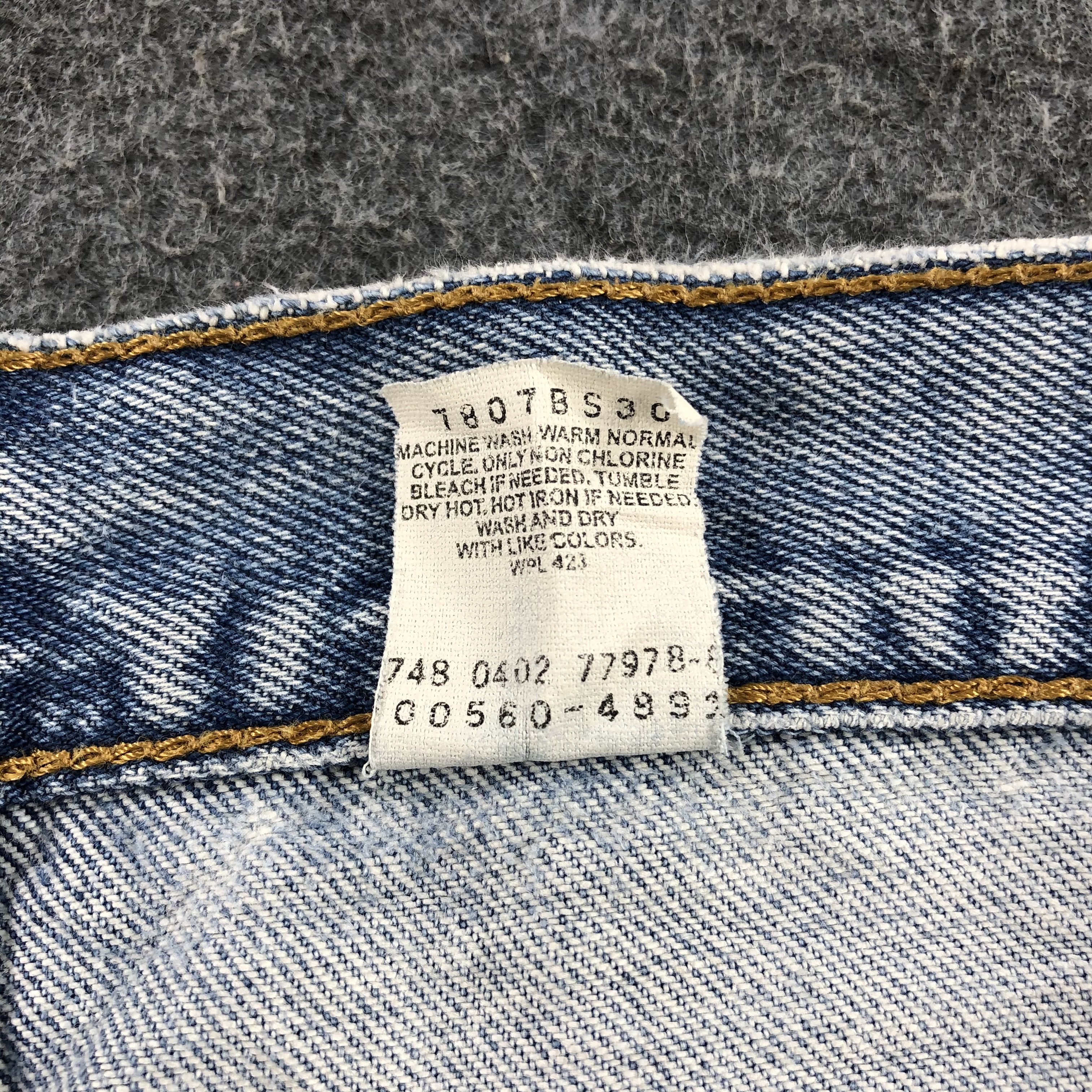 Levi's Vintage 90s Light Wash Levis 560 Jeans-J1690 Size US 34 / EU 50 - 17 Thumbnail