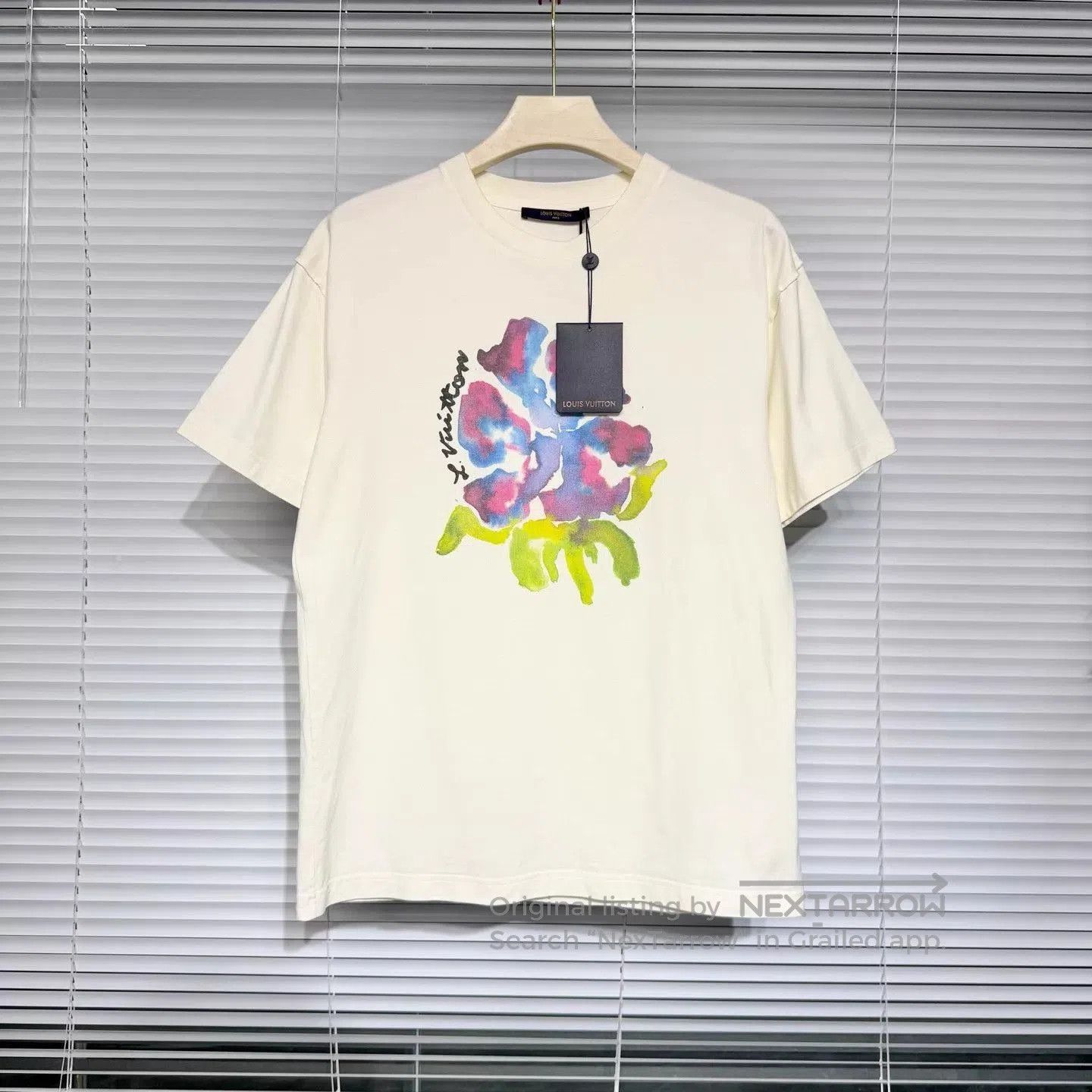 Louis Vuitton White Short Sleeve T. Size US M / EU 48-50 / 2 - 1 Thumbnail