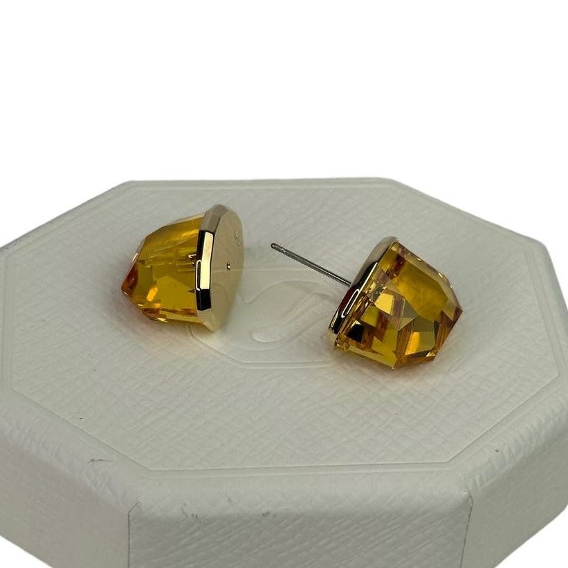 Swarovski Swarovski Lucent stud earring Single, Yellow Size ONE SIZE - 4 Thumbnail