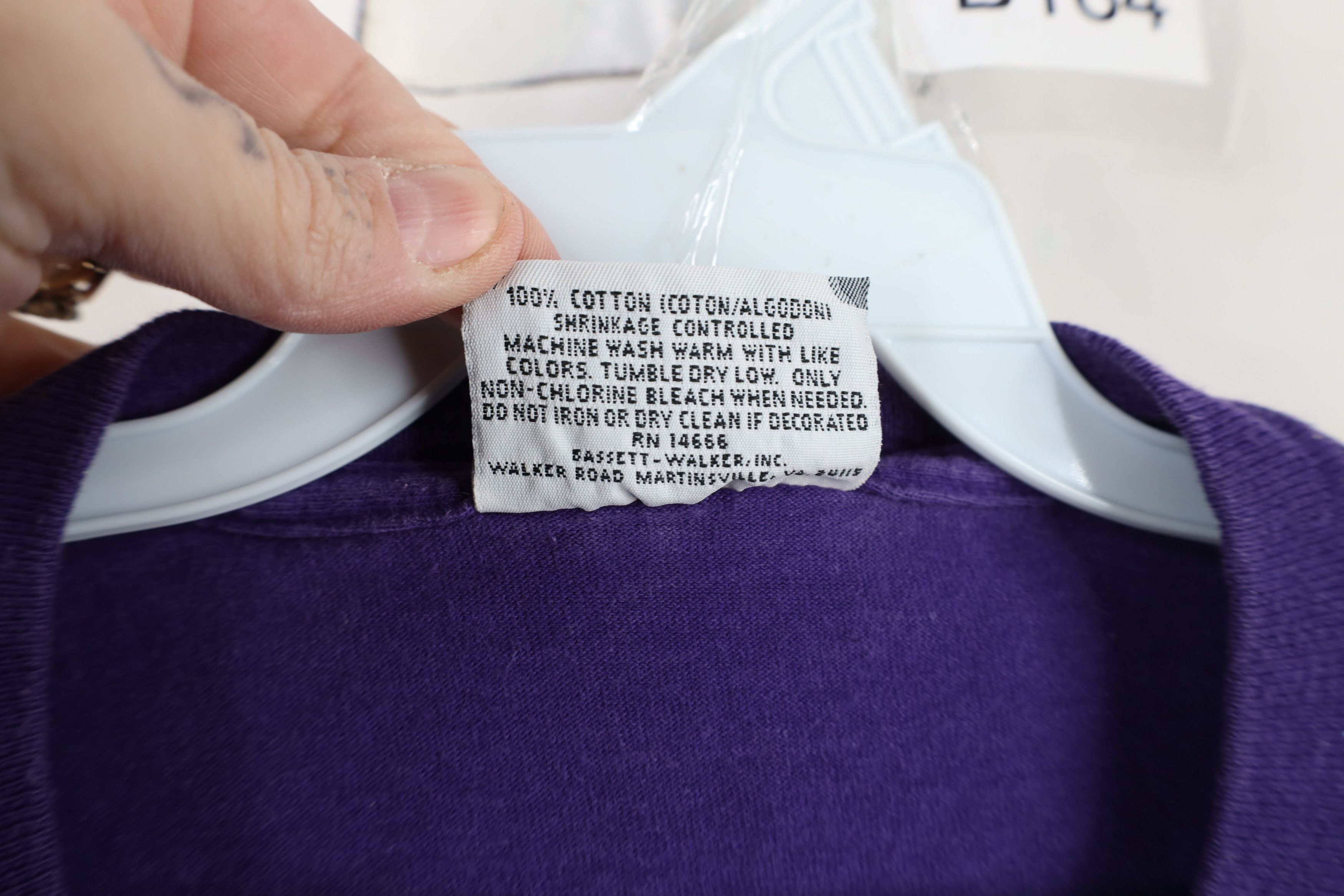 Vintage Vintage 90s Spell Kaytee Fiesta Pet Food T-Shirt Purple USA Size XL / US 12-14 / IT 48-50 - 9 Thumbnail