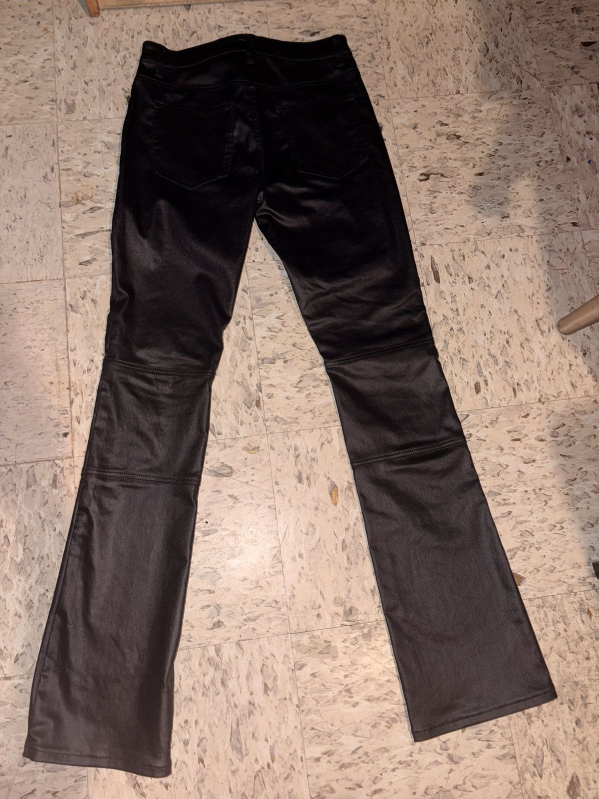 Fashion Nova Black leather pants Size US 32 / EU 48 - 6 Thumbnail