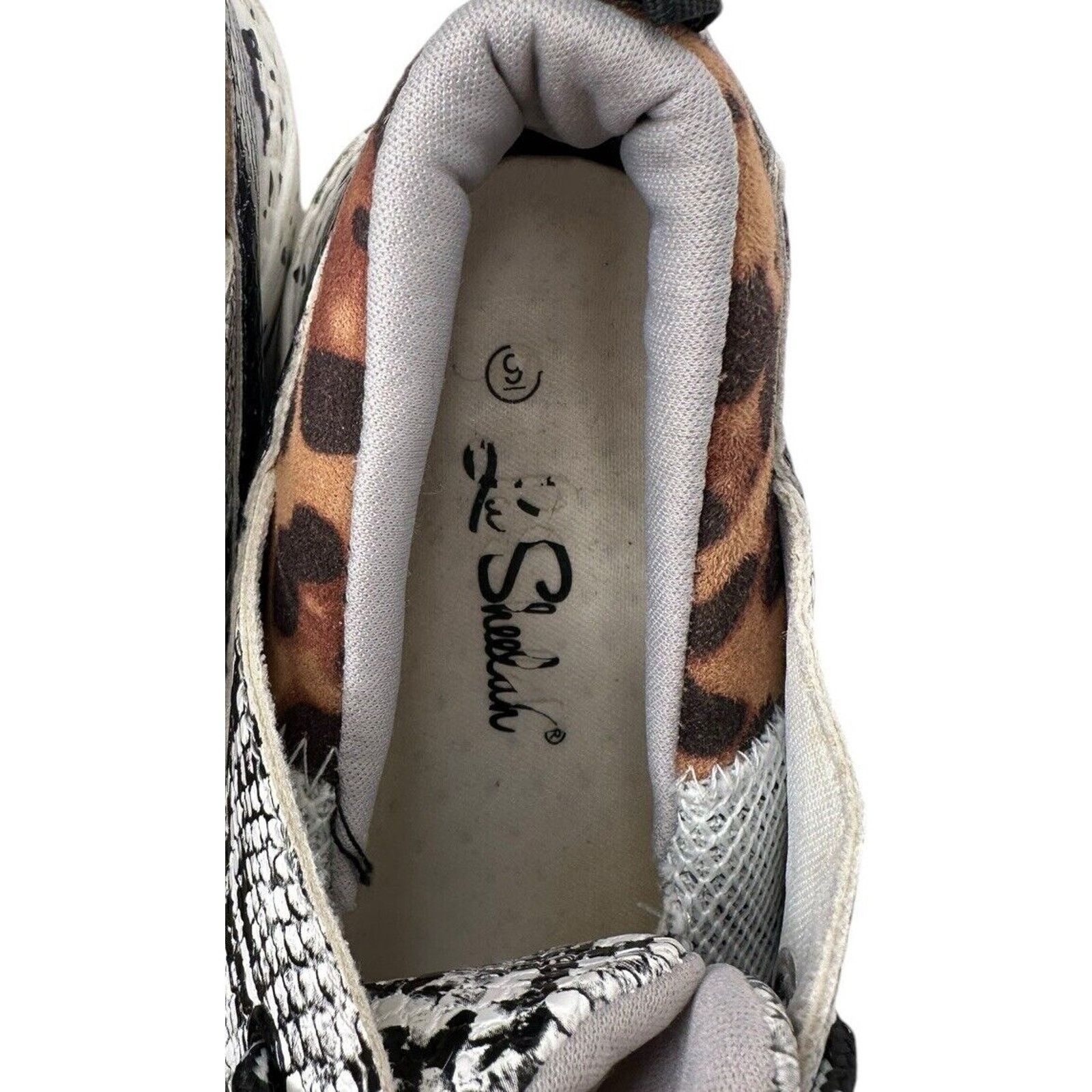 Other La Sheelah Leopard Cheetah Snake Chunky Wedge Sneakers 9 Size US 9 / IT 39 - 9 Thumbnail