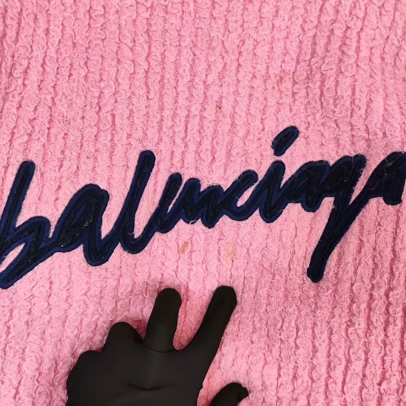 Balenciaga Balenciaga Knitted sweater pink Size XS / US 0-2 / IT 36-38 - 8 Thumbnail