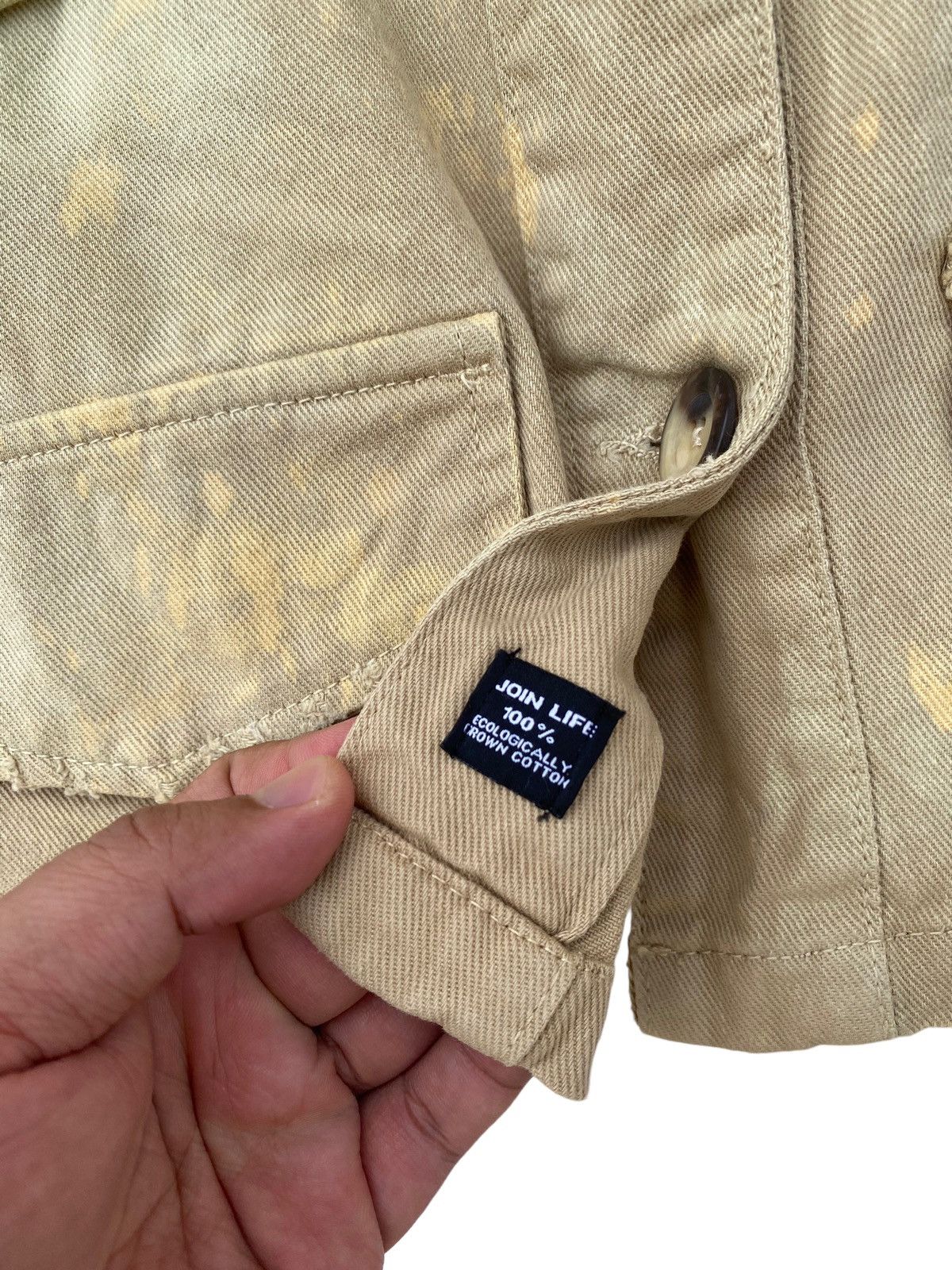 Zara Zara Acid Wash Denim Jacket Size US S / EU 44-46 / 1 - 7 Thumbnail