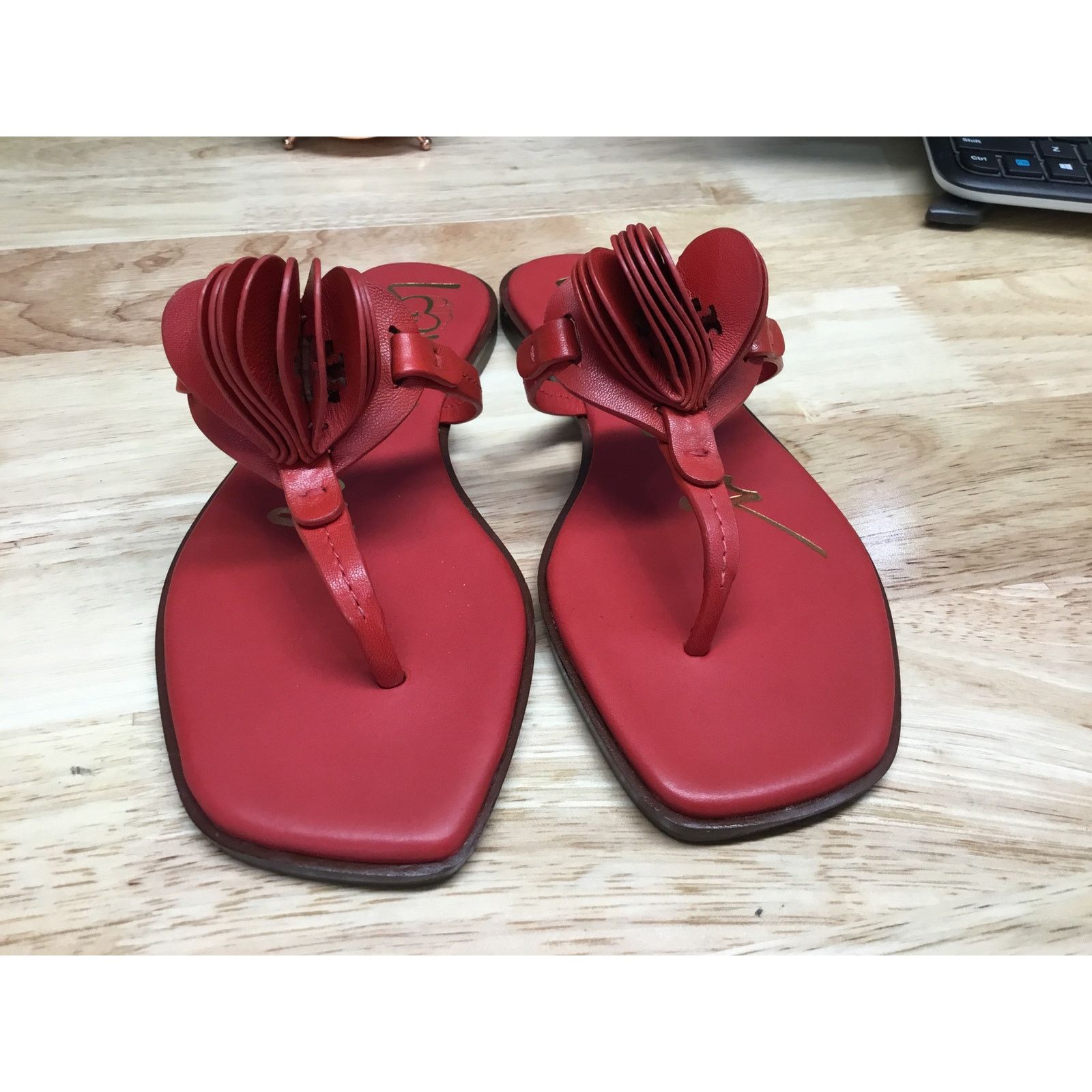 Tory Burch Tory Burch Love Thong Sandals Women's US 6M Red Flip Flops Size US 6 / IT 36 - 1 Thumbnail