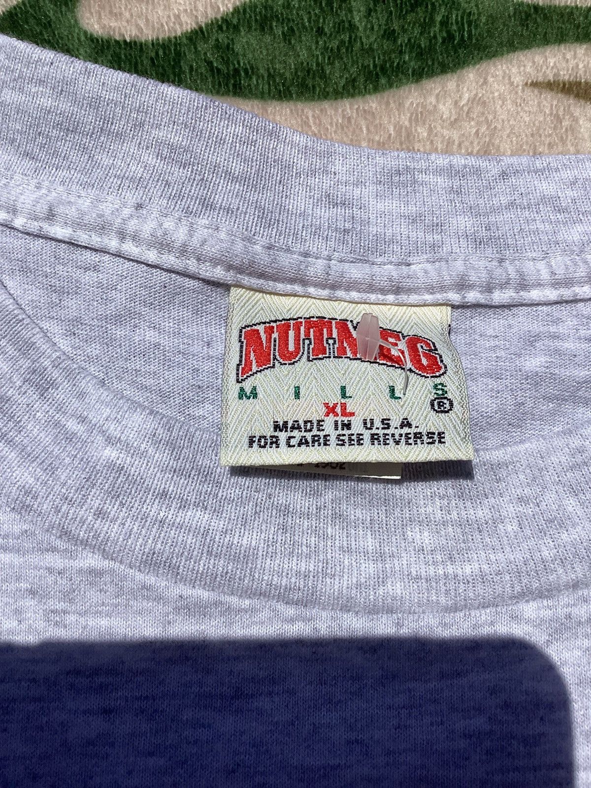 MLB Vtg ‘95 Los Angeles Dodgers, Hideo Nomo #16 MLB nutmeg Tee Size US XL / EU 56 / 4 - 4 Thumbnail