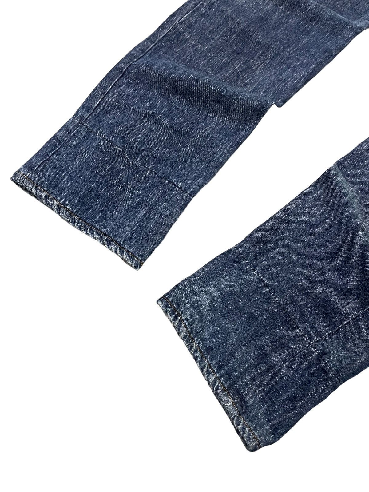 PPFM × semanticdesign Dominate Japan Double Waist Patch Work Double Lined Jeans Size US 32 / EU 48 - 7 Thumbnail