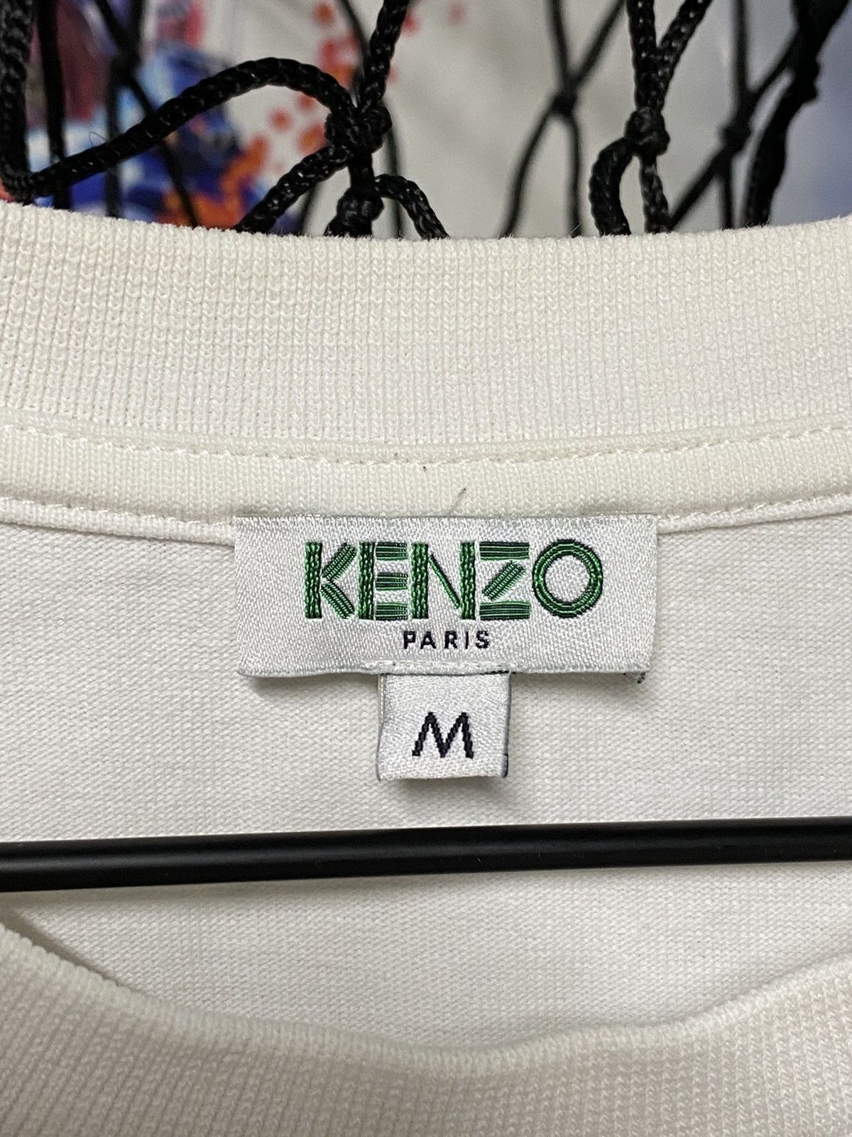 Kenzo Kenzo Paris White T-Shirt Preowned Men’s Medium Size US M / EU 48-50 / 2 - 3 Thumbnail