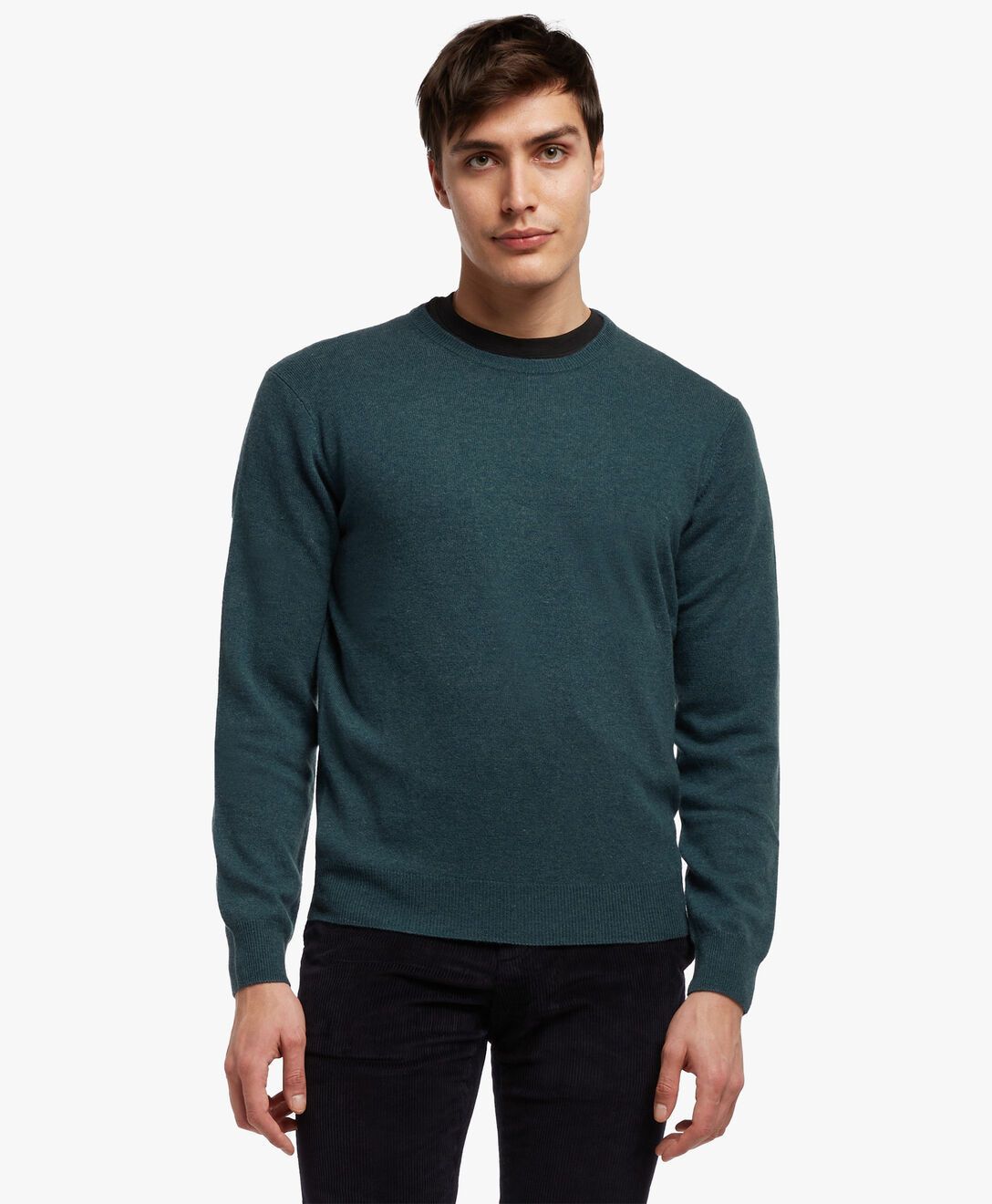 Brooks Brothers Wool and Cashmere Crew-Neck Sweater