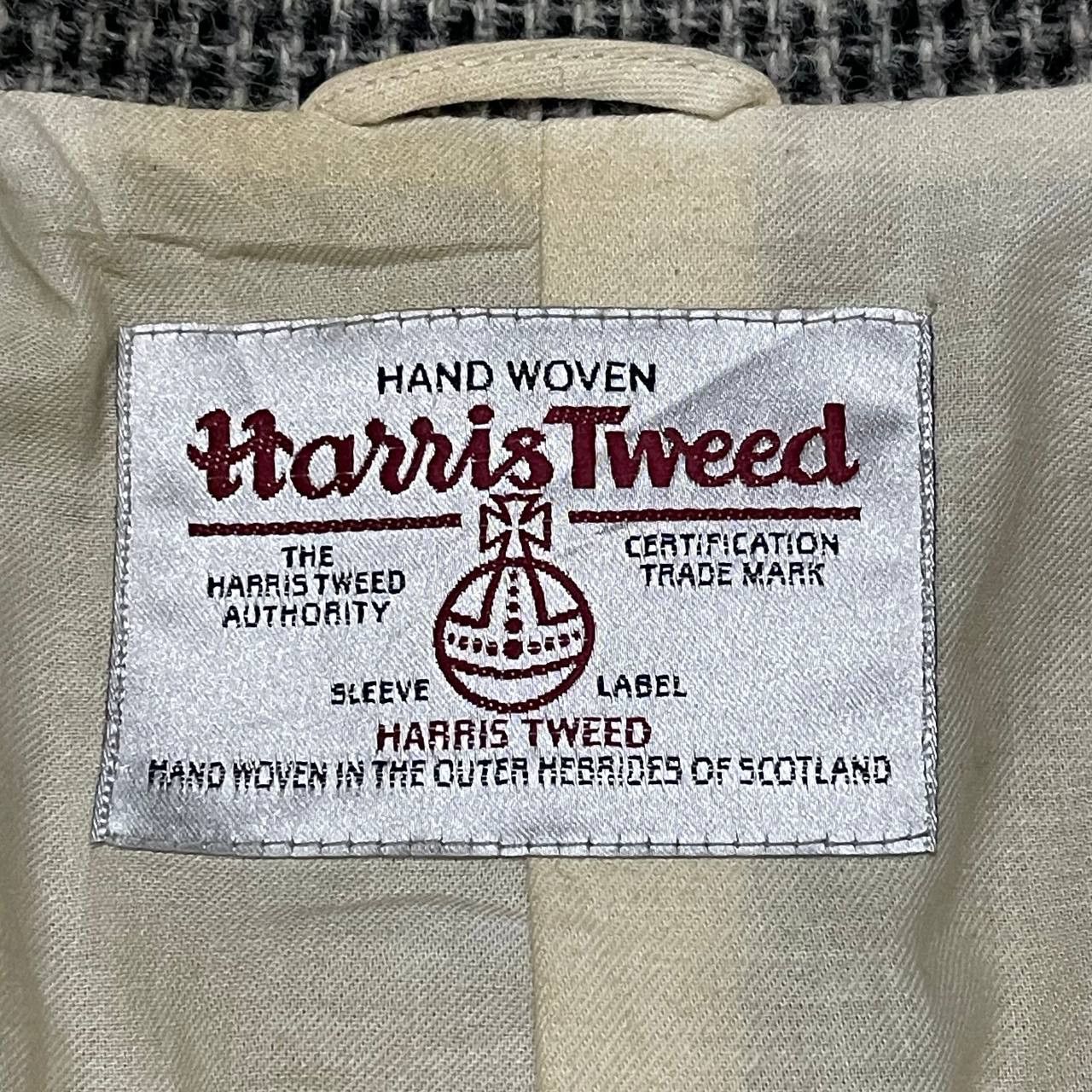 Harris Tweed Vintage Harris Tweed Wool Overcoat Size US M / EU 48-50 / 2 - 7 Thumbnail