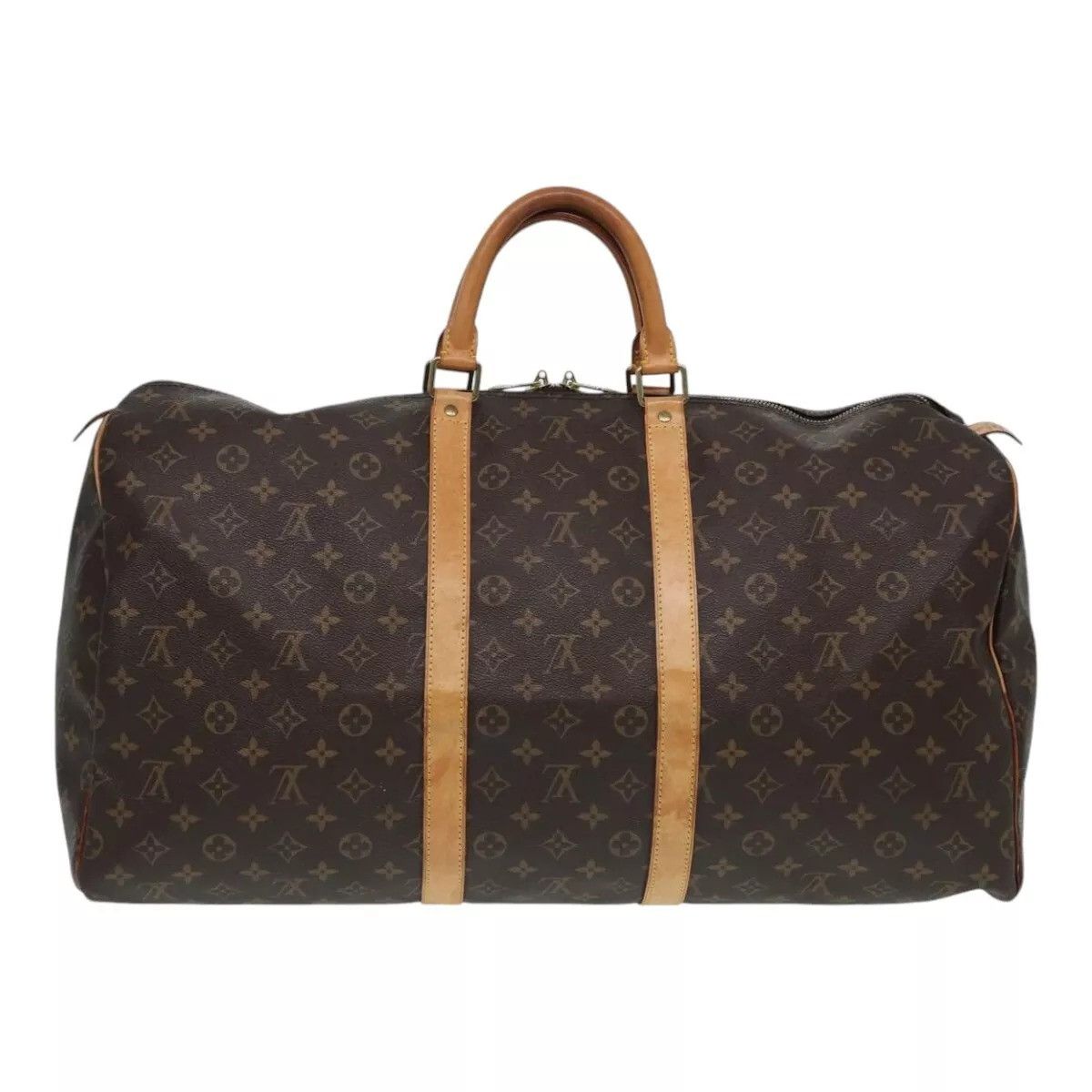 Louis Vuitton LOUIS VUITTON Monogram Keepall 55 Boston Bag Size ONE SIZE - 2 Thumbnail