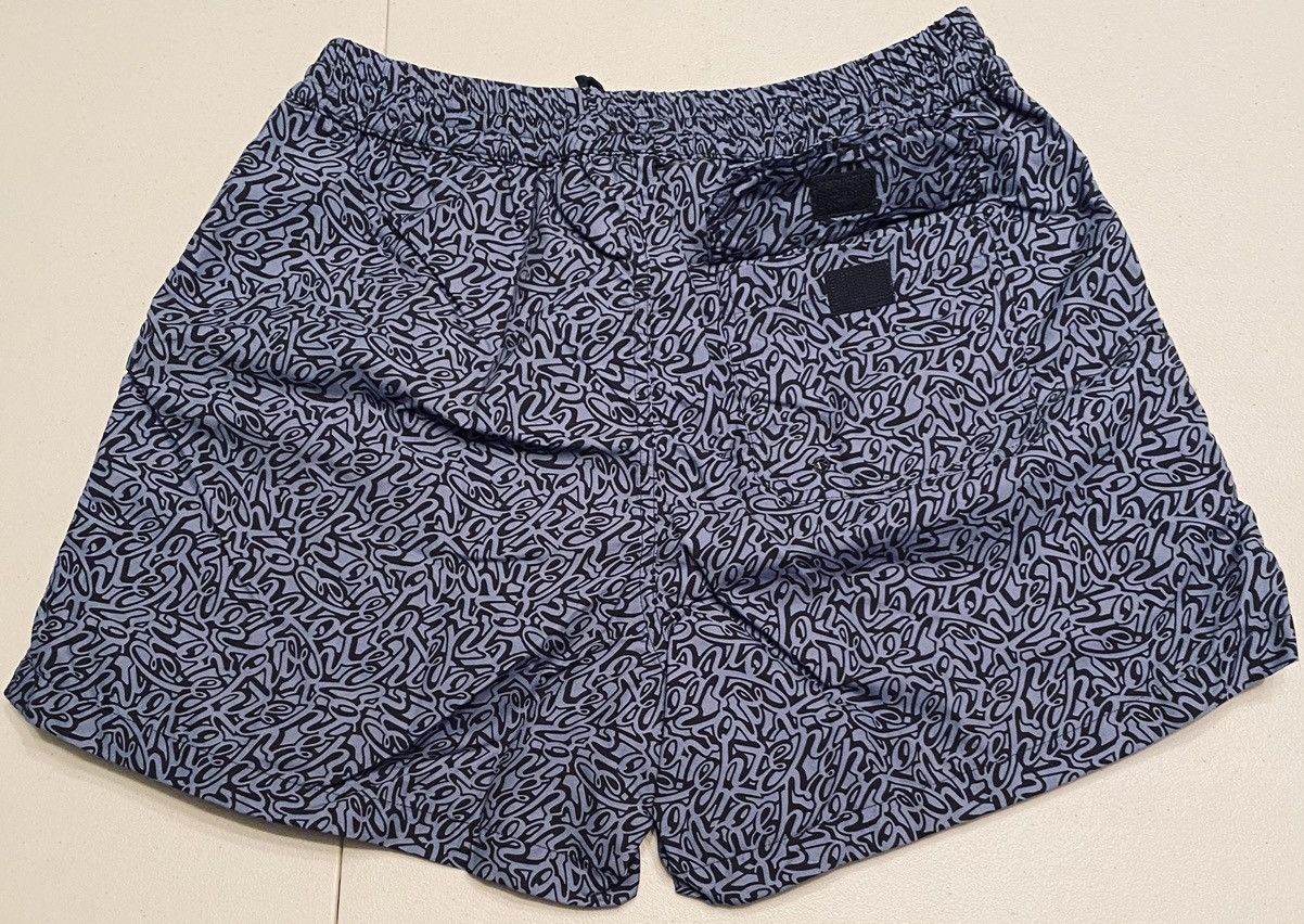 Brioni Brioni 🇮🇹 Blues Logo Script SeaMaster Resort Swim Trunk S NWT Size US 32 / EU 48 - 14 Thumbnail